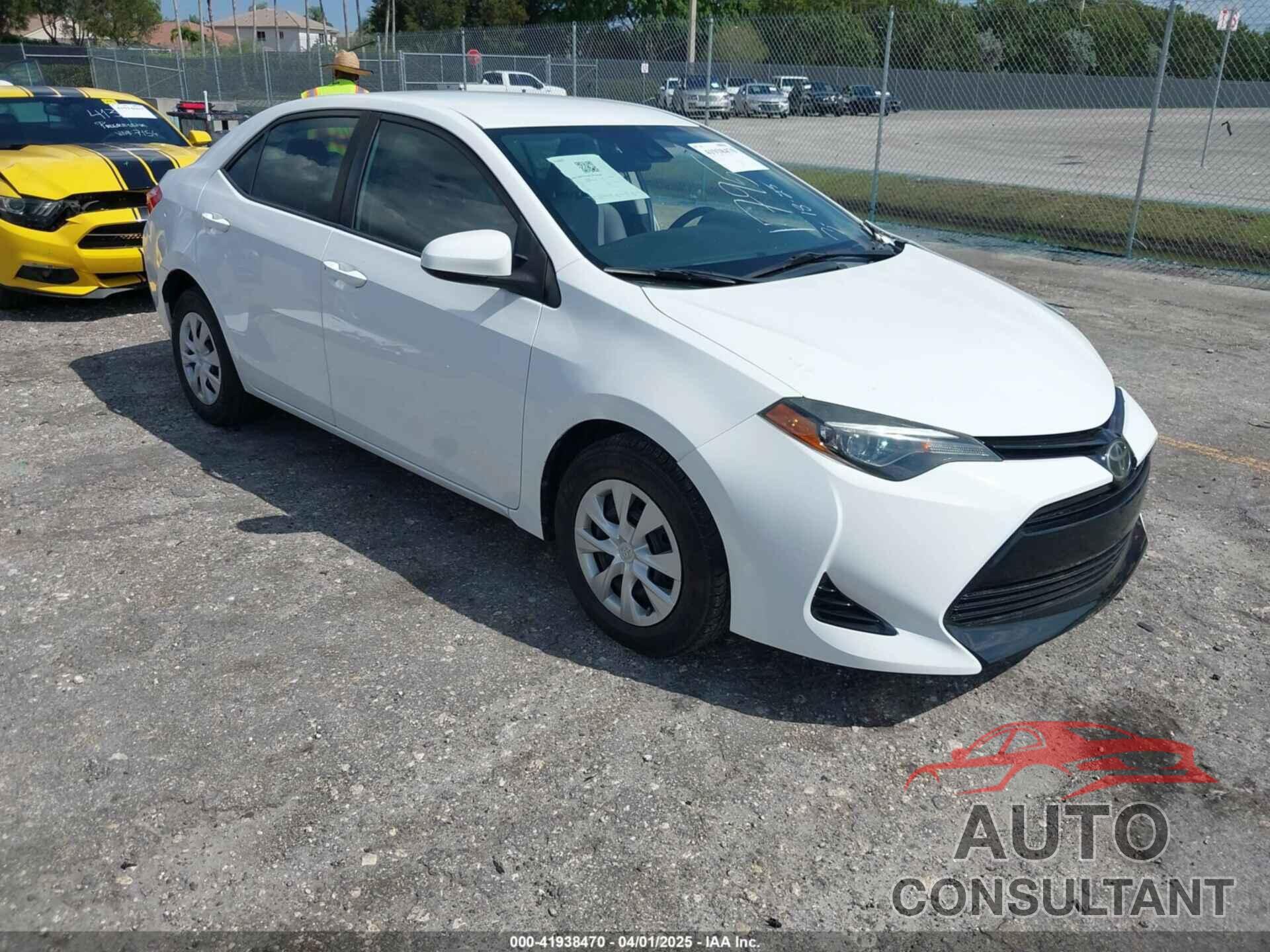 TOYOTA COROLLA 2018 - 2T1BURHE9JC051795