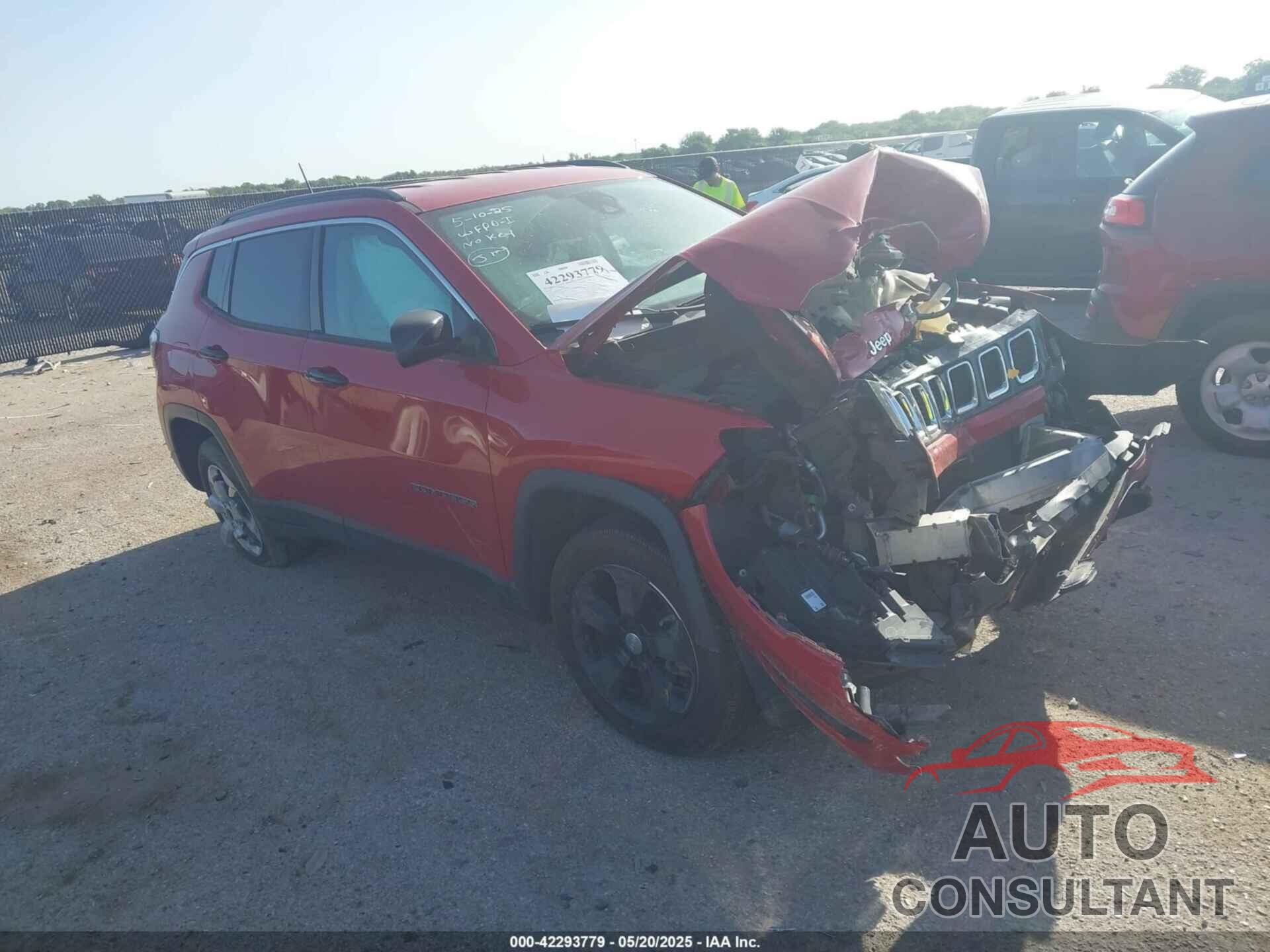 JEEP COMPASS 2018 - 3C4NJDBB2JT331384