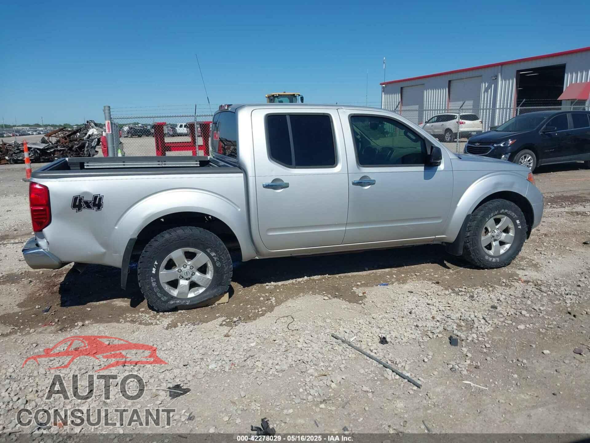 NISSAN FRONTIER 2012 - 1N6AD0EV1CC409718