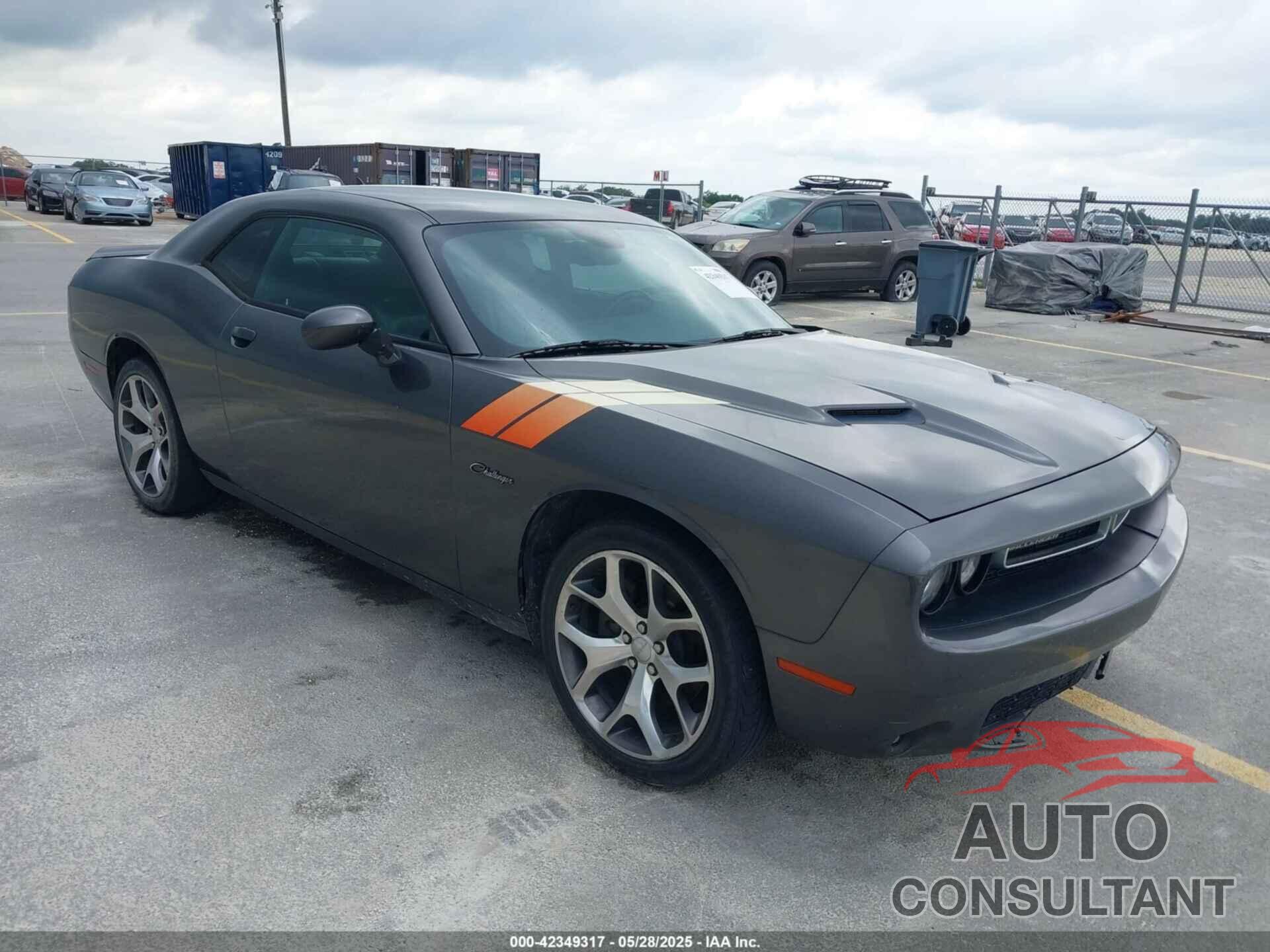 DODGE CHALLENGER 2015 - 2C3CDZBG1FH700912