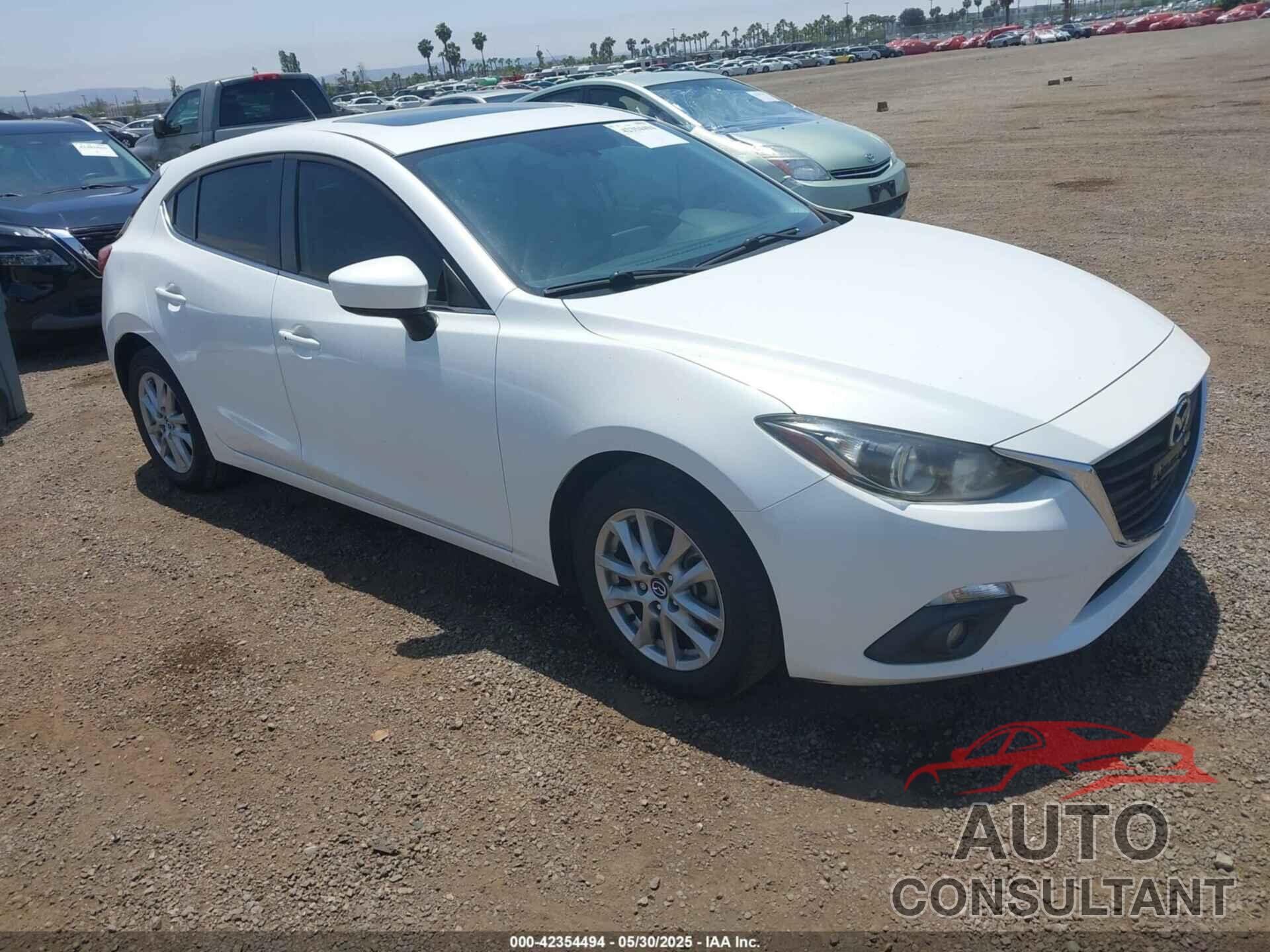 MAZDA MAZDA3 2016 - JM1BM1L72G1349192