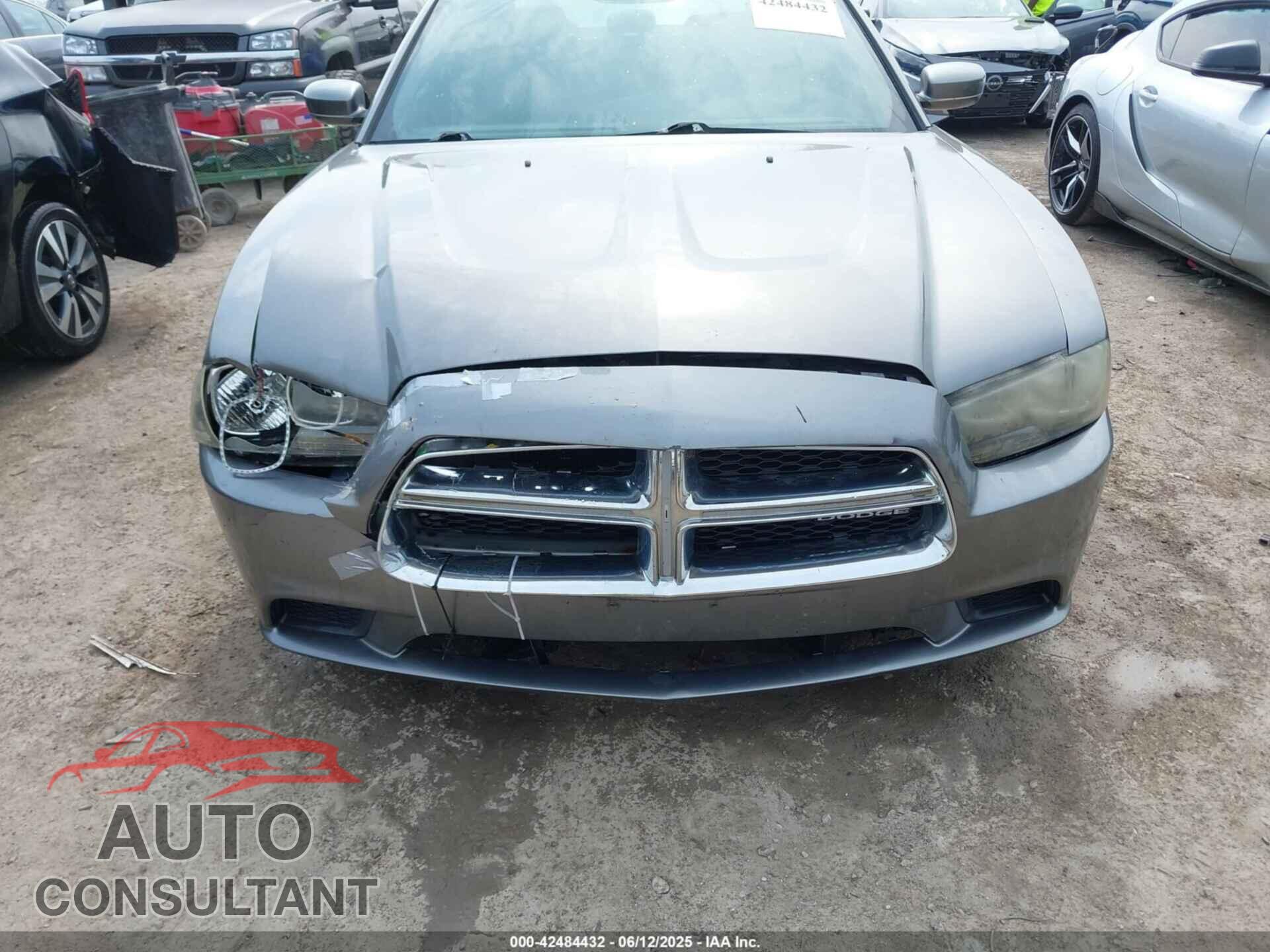 DODGE CHARGER 2012 - 2C3CDXBG5CH125407