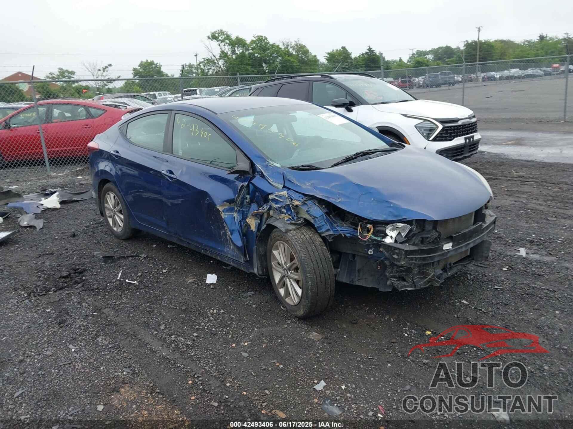 HYUNDAI ELANTRA 2016 - 5NPDH4AE1GH732999