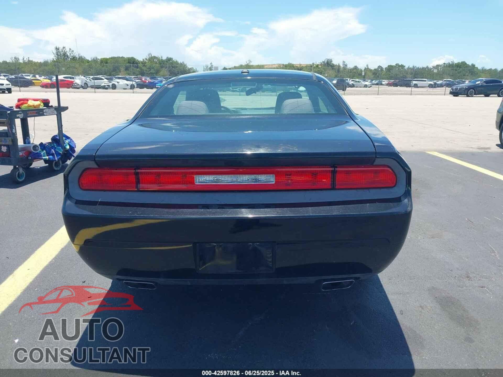 DODGE CHALLENGER 2012 - 2C3CDYAG2CH181070