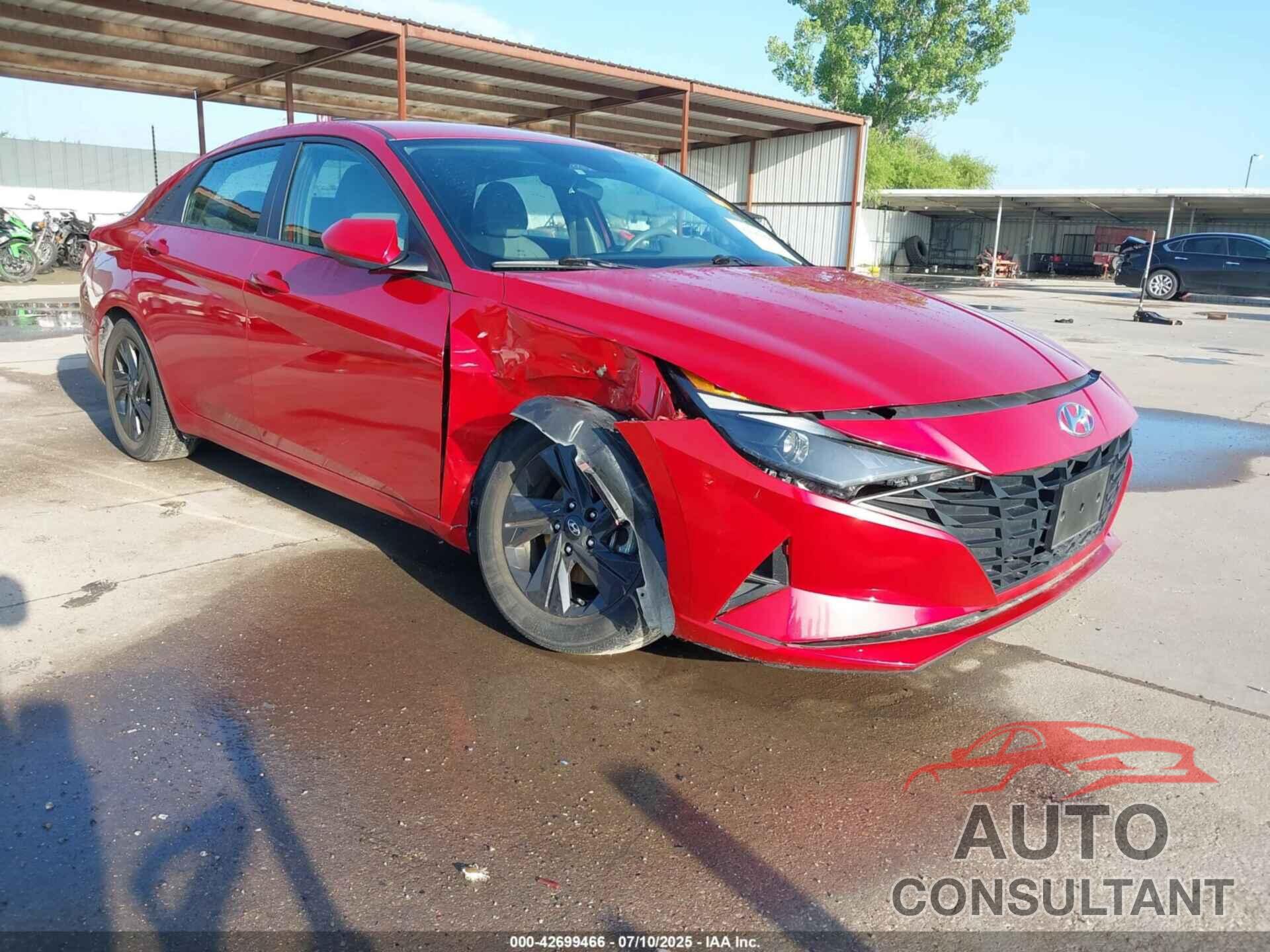 HYUNDAI ELANTRA 2021 - 5NPLM4AG2MH045499