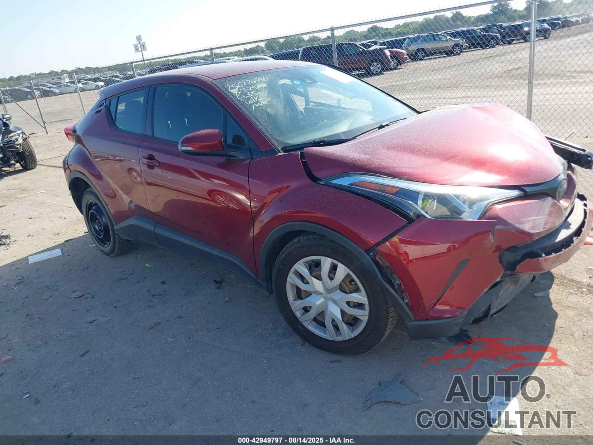 TOYOTA C-HR 2019 - JTNKHMBX4K1057488