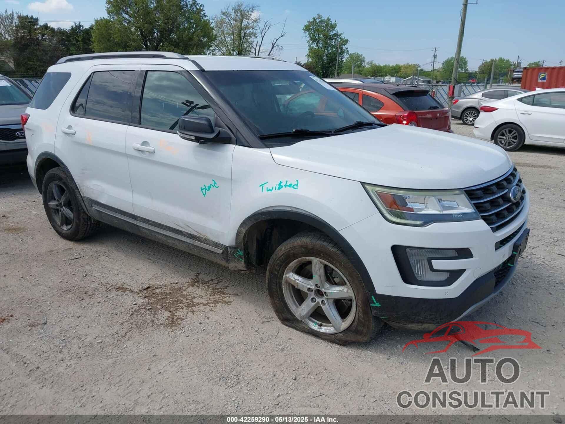 FORD EXPLORER 2017 - 1FM5K8D83HGC13862