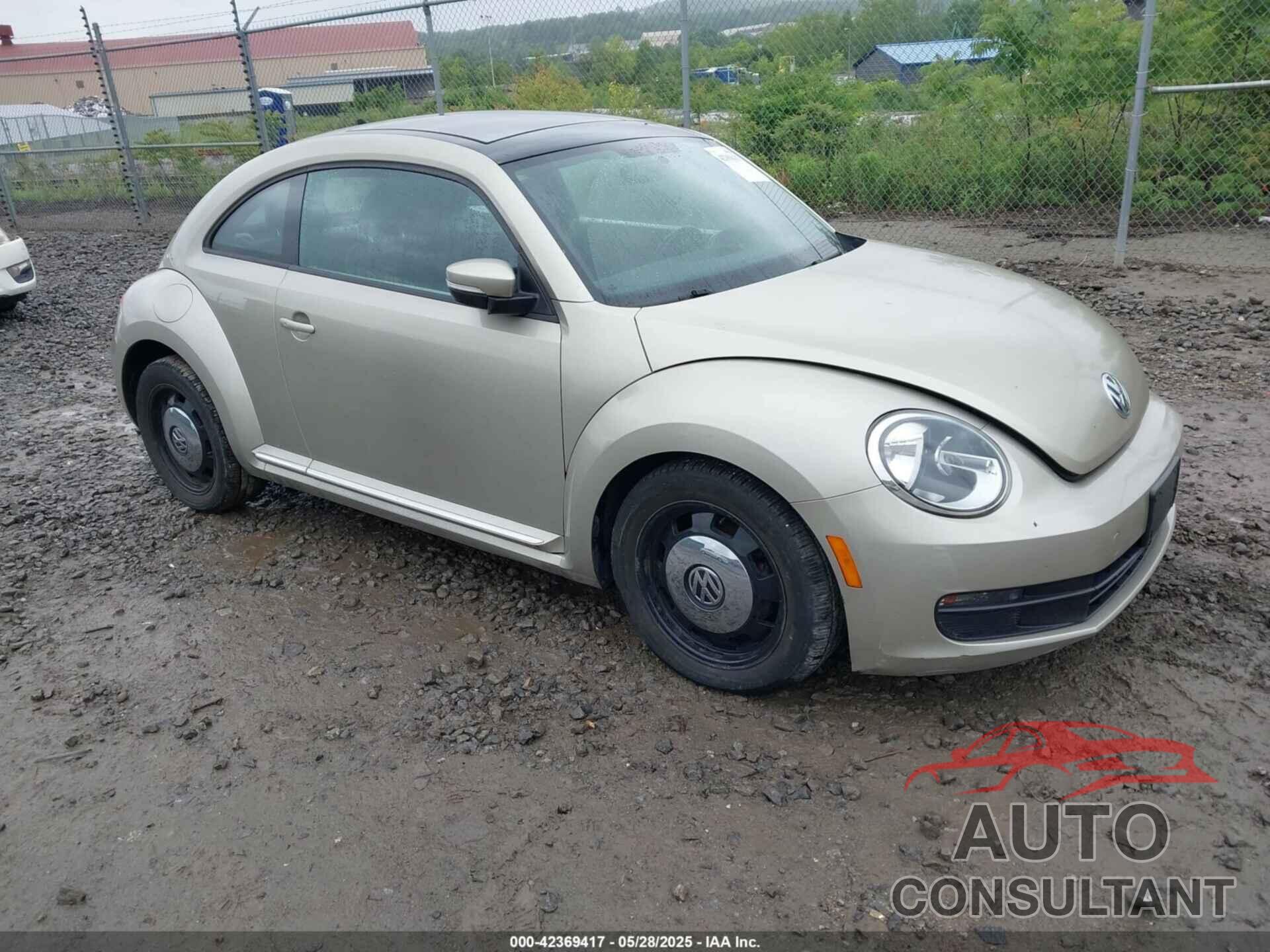 VOLKSWAGEN BEETLE 2013 - 3VWJP7AT5DM675649