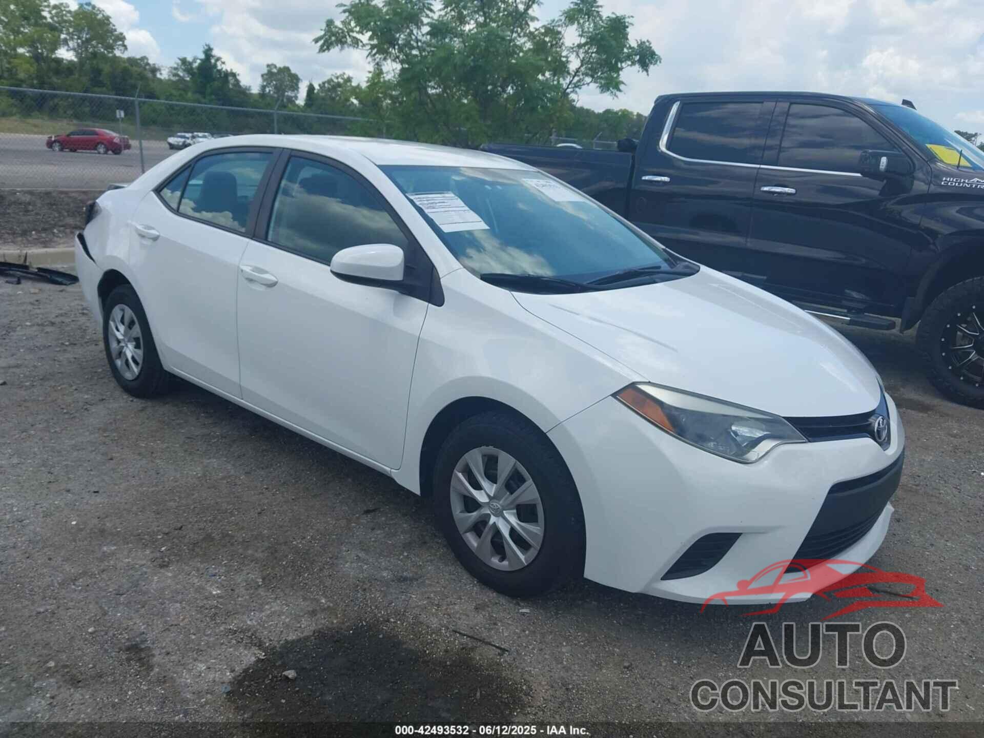 TOYOTA COROLLA 2014 - 2T1BURHE9EC208506