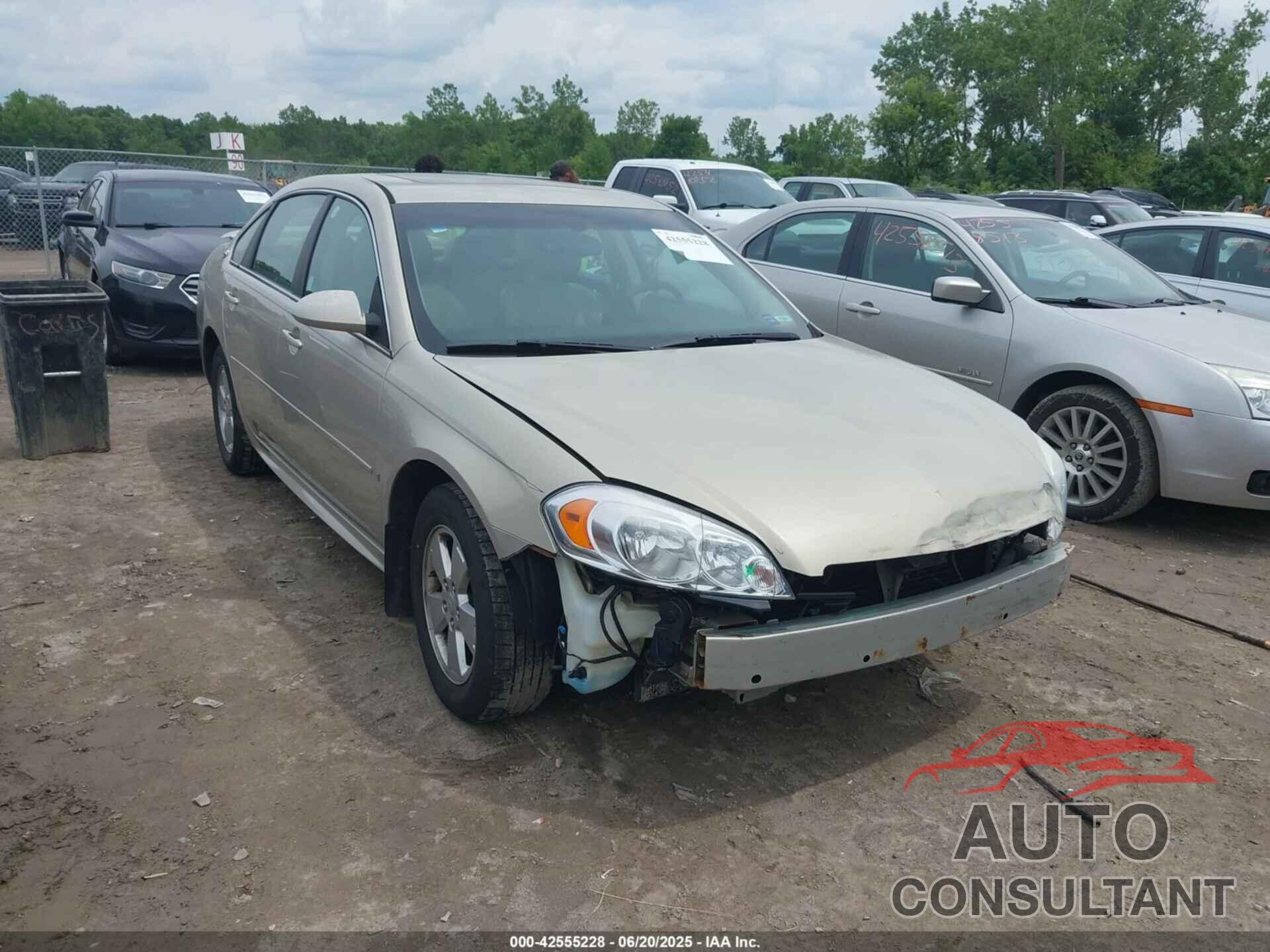 CHEVROLET IMPALA 2009 - 2G1WT57N791135731