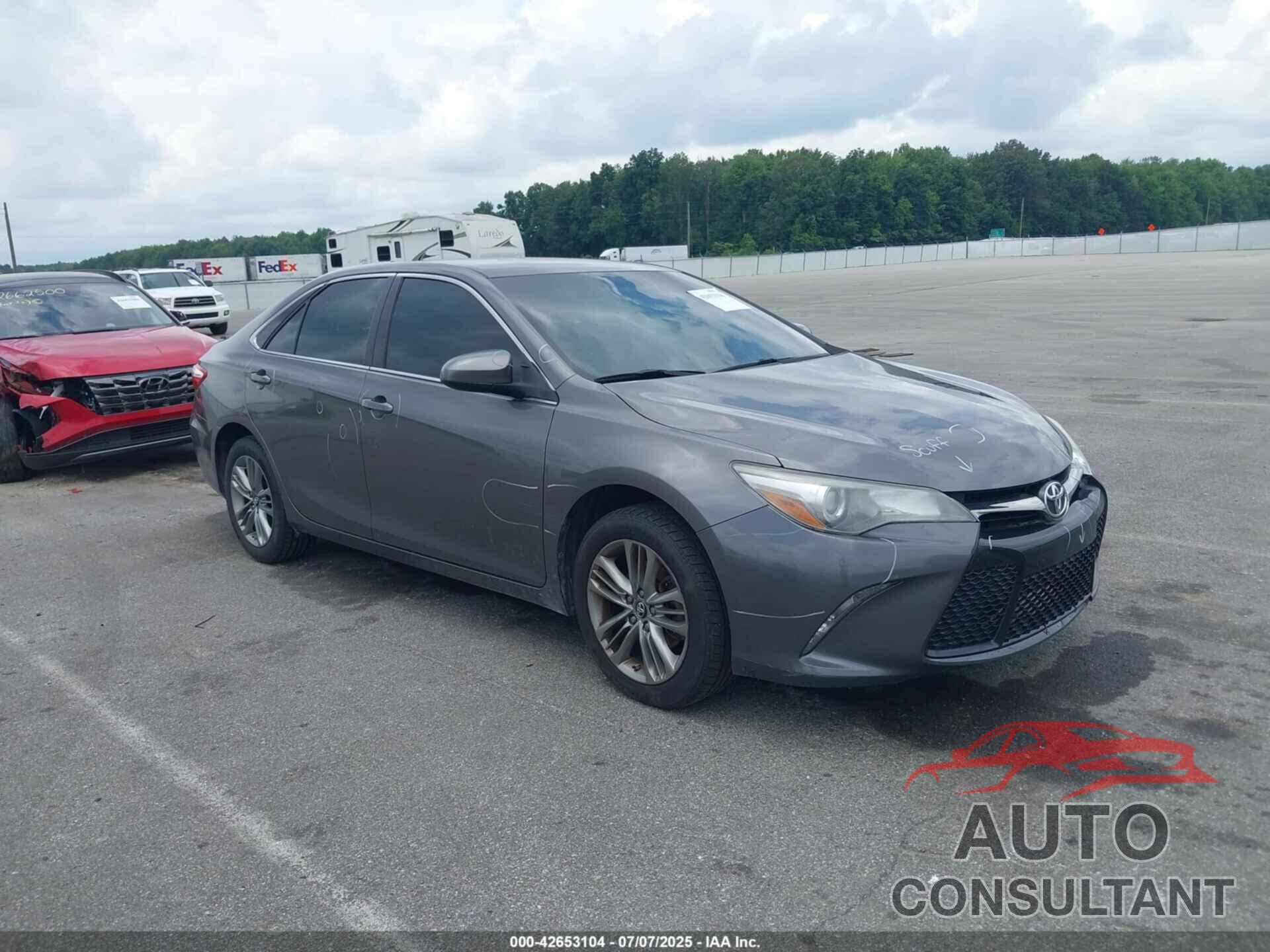 TOYOTA CAMRY 2017 - 4T1BF1FK5HU363299