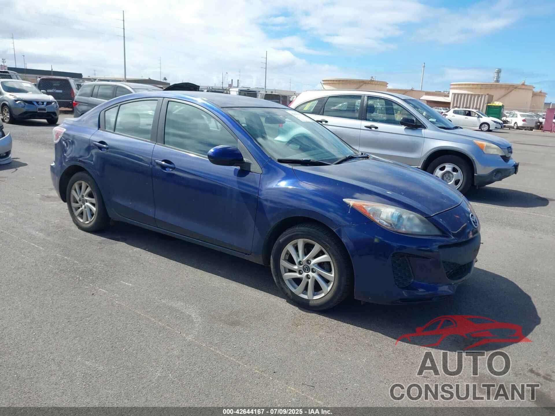 MAZDA MAZDA3 2013 - JM1BL1V72D1719715