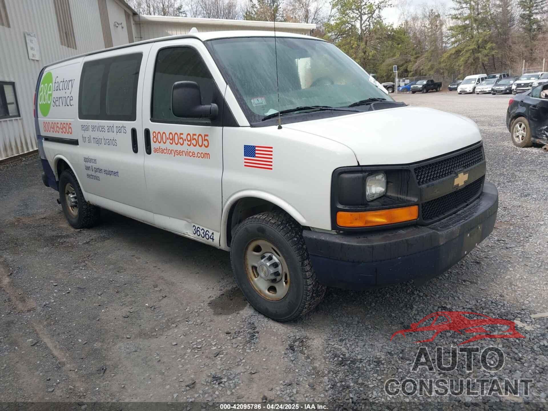CHEVROLET EXPRESS 2500 2013 - 1GCWGFCA1D1162572