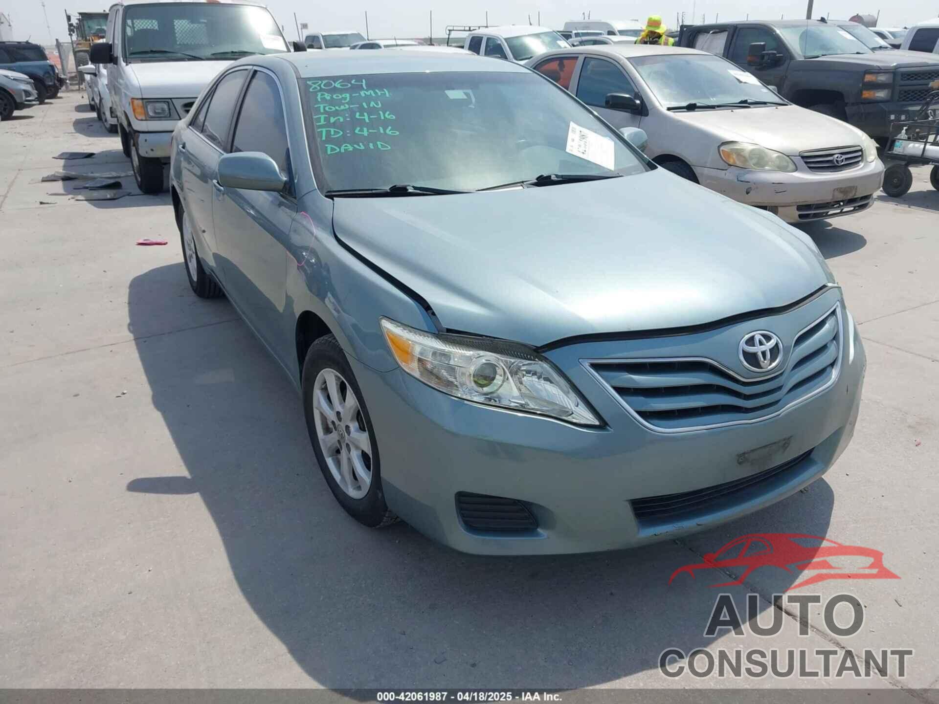 TOYOTA CAMRY 2011 - 4T4BF3EK3BR102120