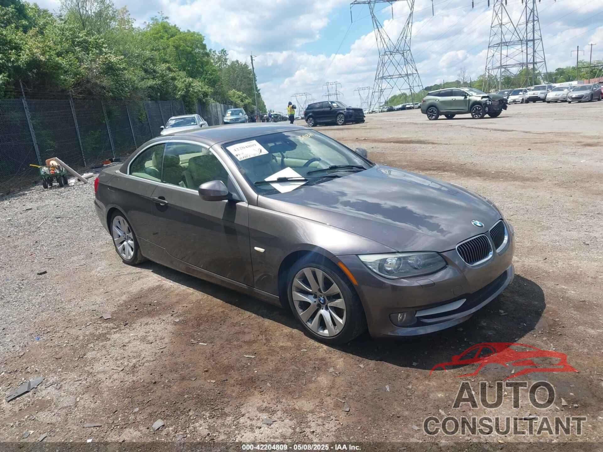 BMW 328I 2011 - WBADW3C54BE541371