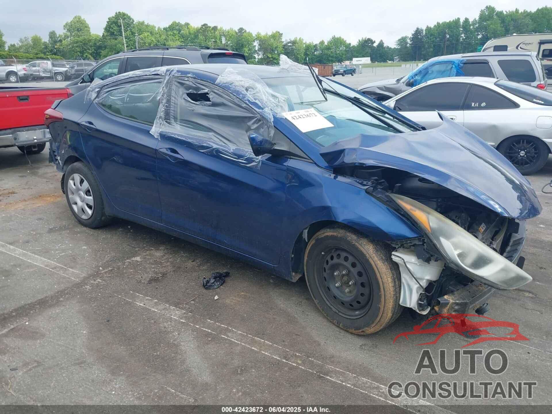 HYUNDAI ELANTRA 2016 - 5NPDH4AE0GH684332