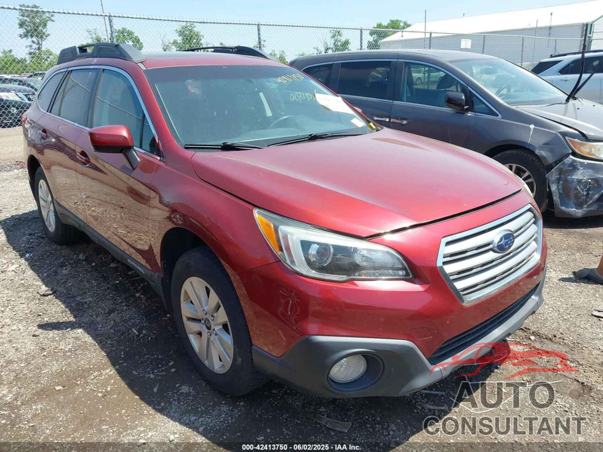 SUBARU OUTBACK 2015 - 4S4BSBDCXF3271945