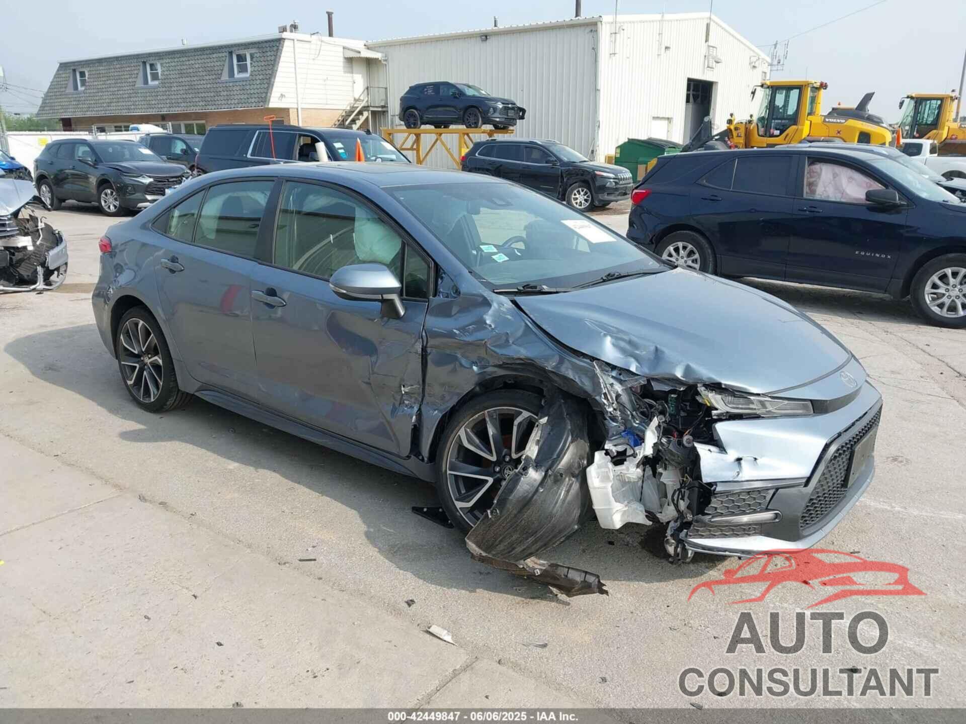 TOYOTA COROLLA 2021 - JTDP4MCE3MJ075728