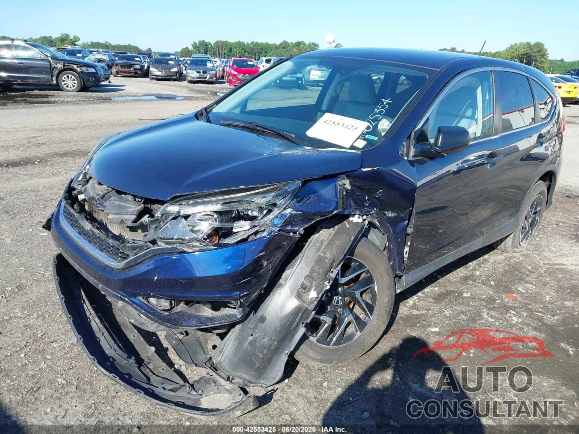 HONDA CR-V 2016 - 5J6RM3H45GL025354