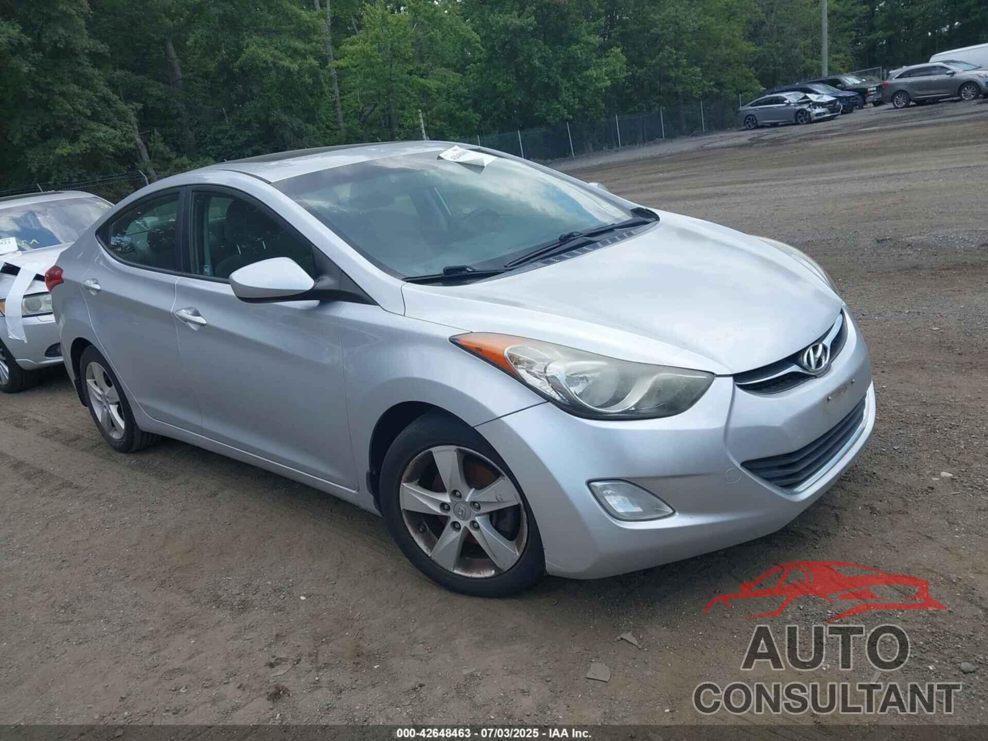 HYUNDAI ELANTRA 2013 - 5NPDH4AE9DH293322