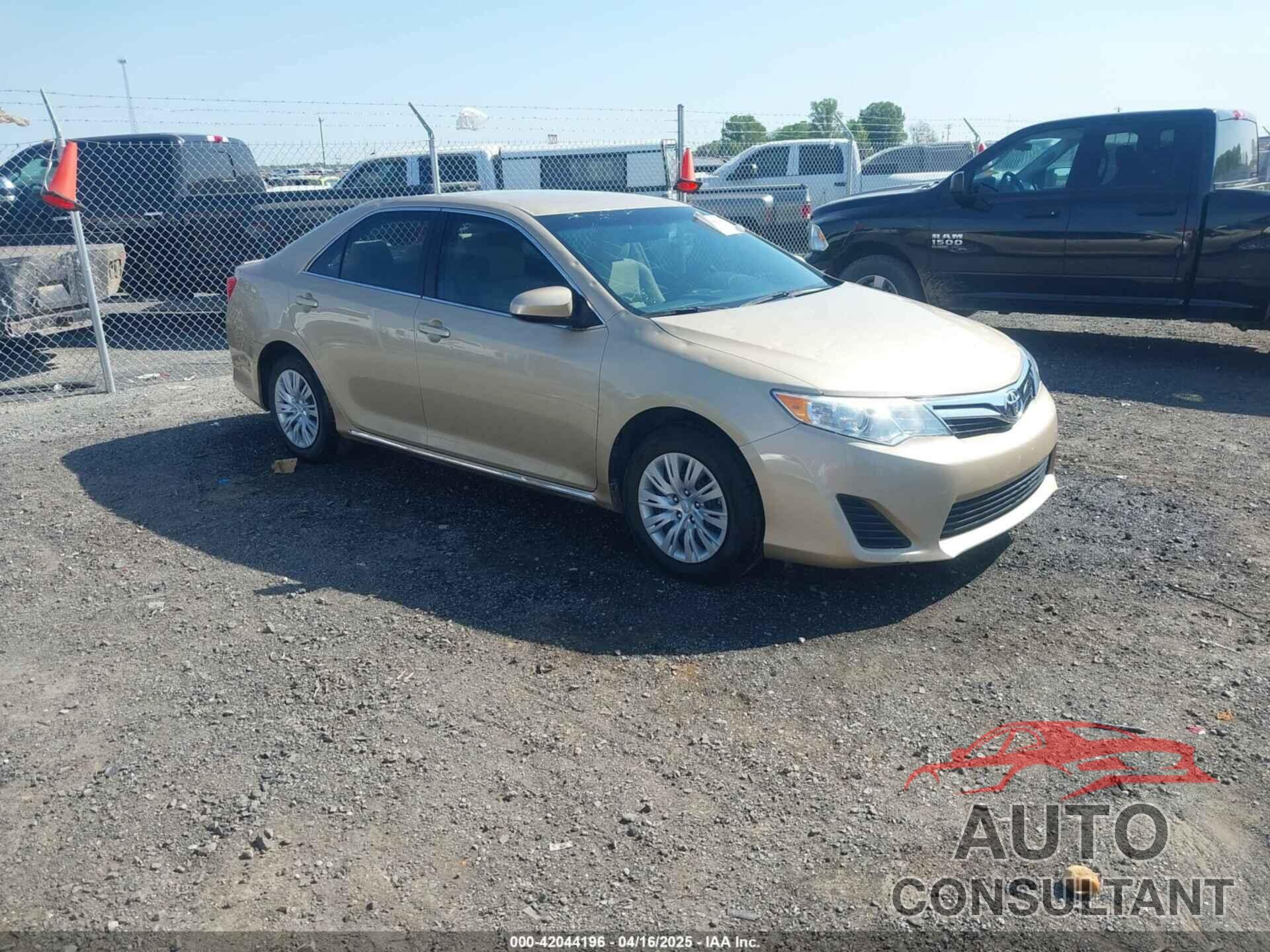 TOYOTA CAMRY 2012 - 4T1BF1FK6CU063182