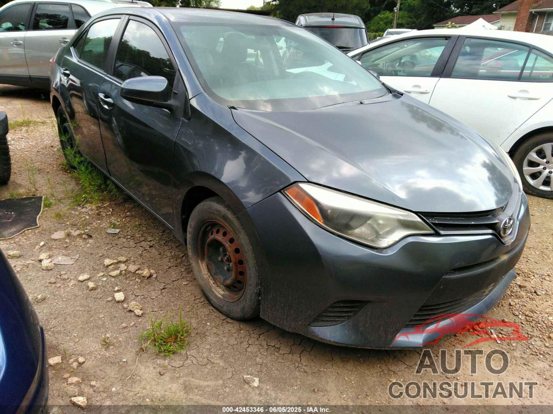 TOYOTA COROLLA 2015 - 5YFBURHE6FP302912
