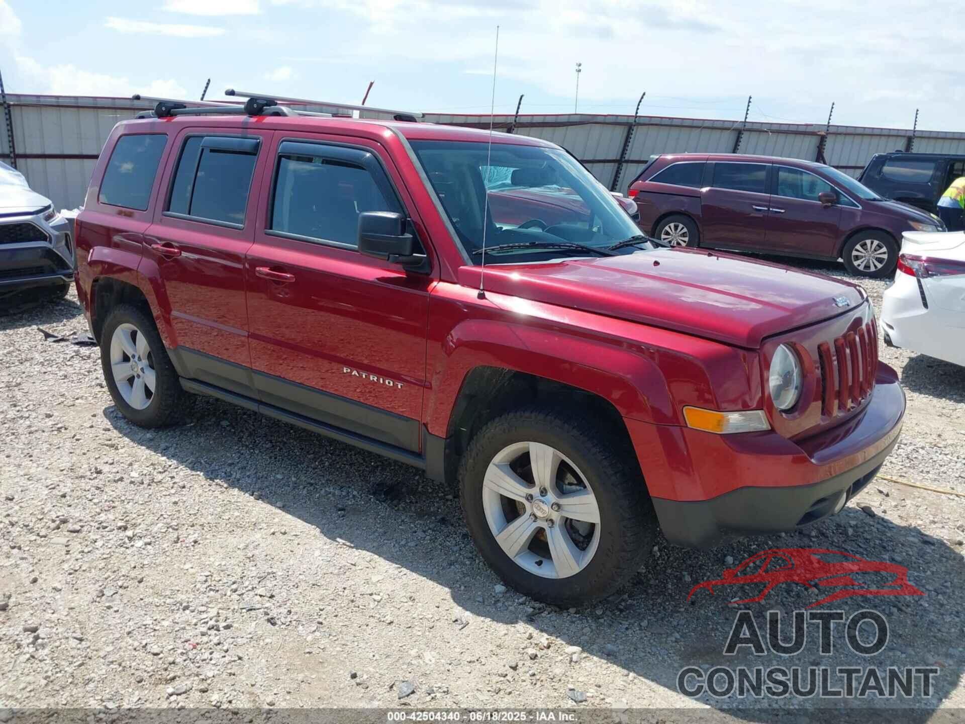 JEEP PATRIOT 2016 - 1C4NJRFB8GD709326