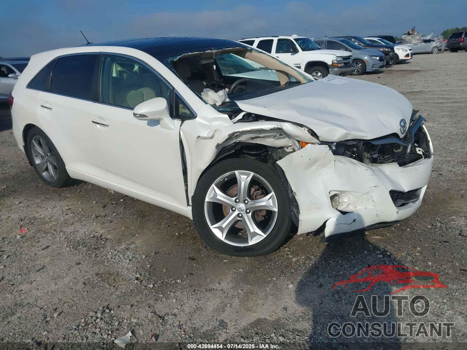 TOYOTA VENZA 2013 - 4T3BK3BB5DU082716