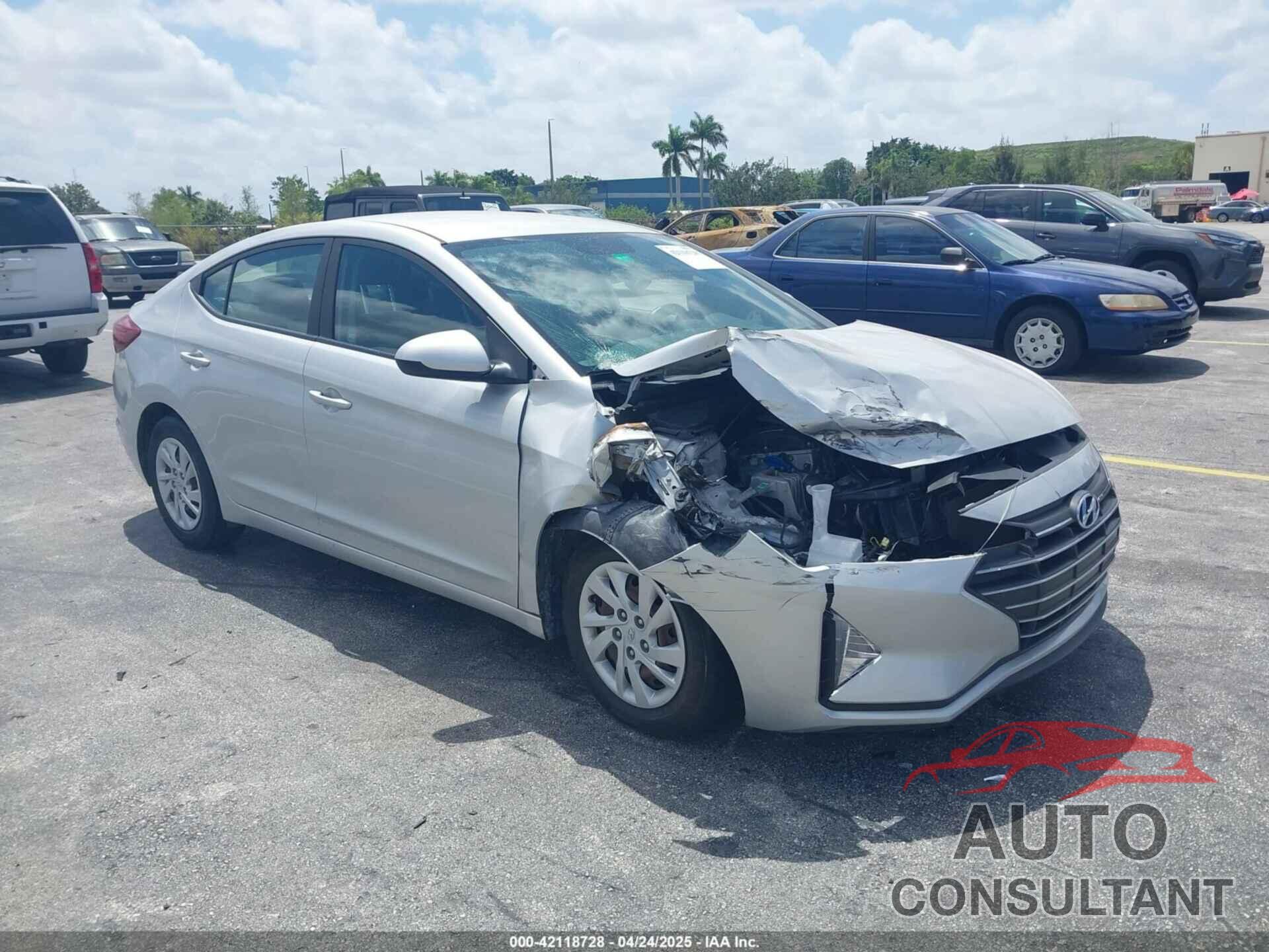 HYUNDAI ELANTRA 2019 - 5NPD74LF1KH430405
