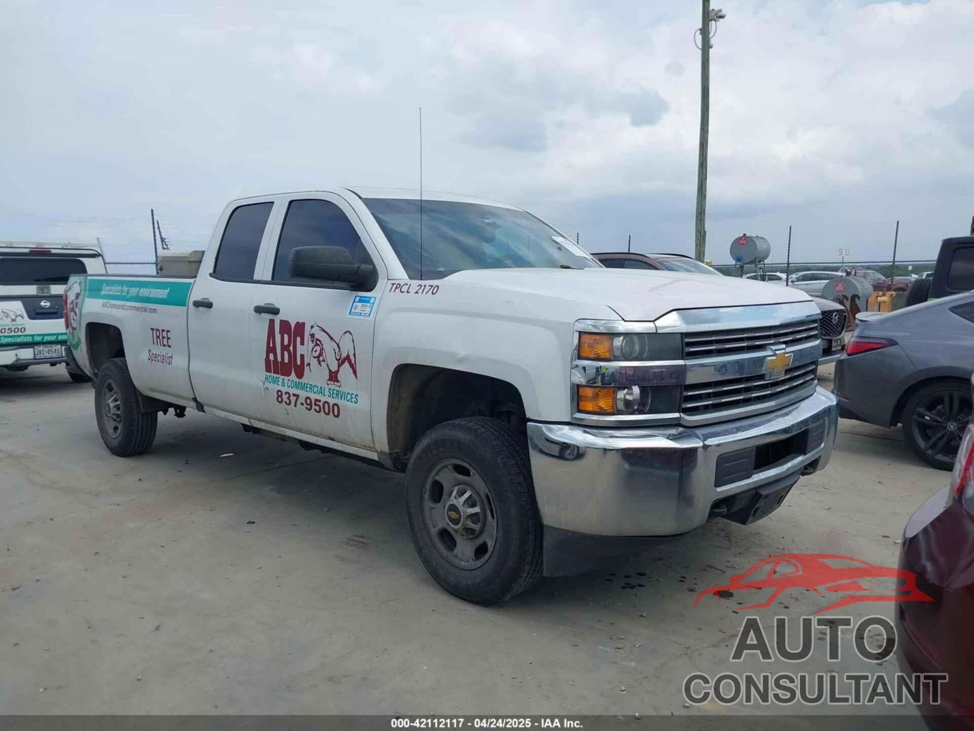 CHEVROLET SILVERADO 2500HD 2016 - 1GC2CUEG0GZ273278