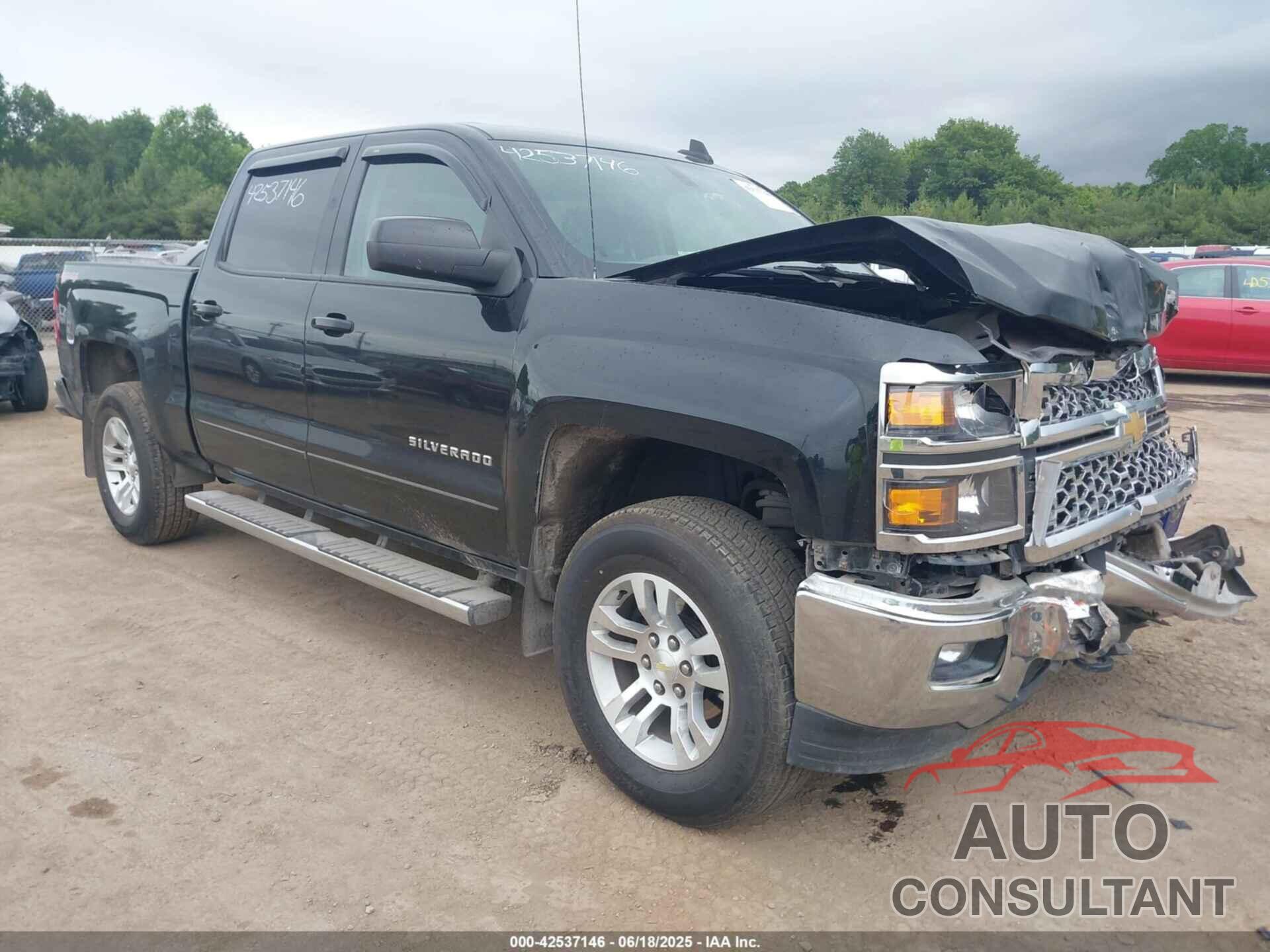 CHEVROLET SILVERADO 2015 - 3GCUKREC8FG196485