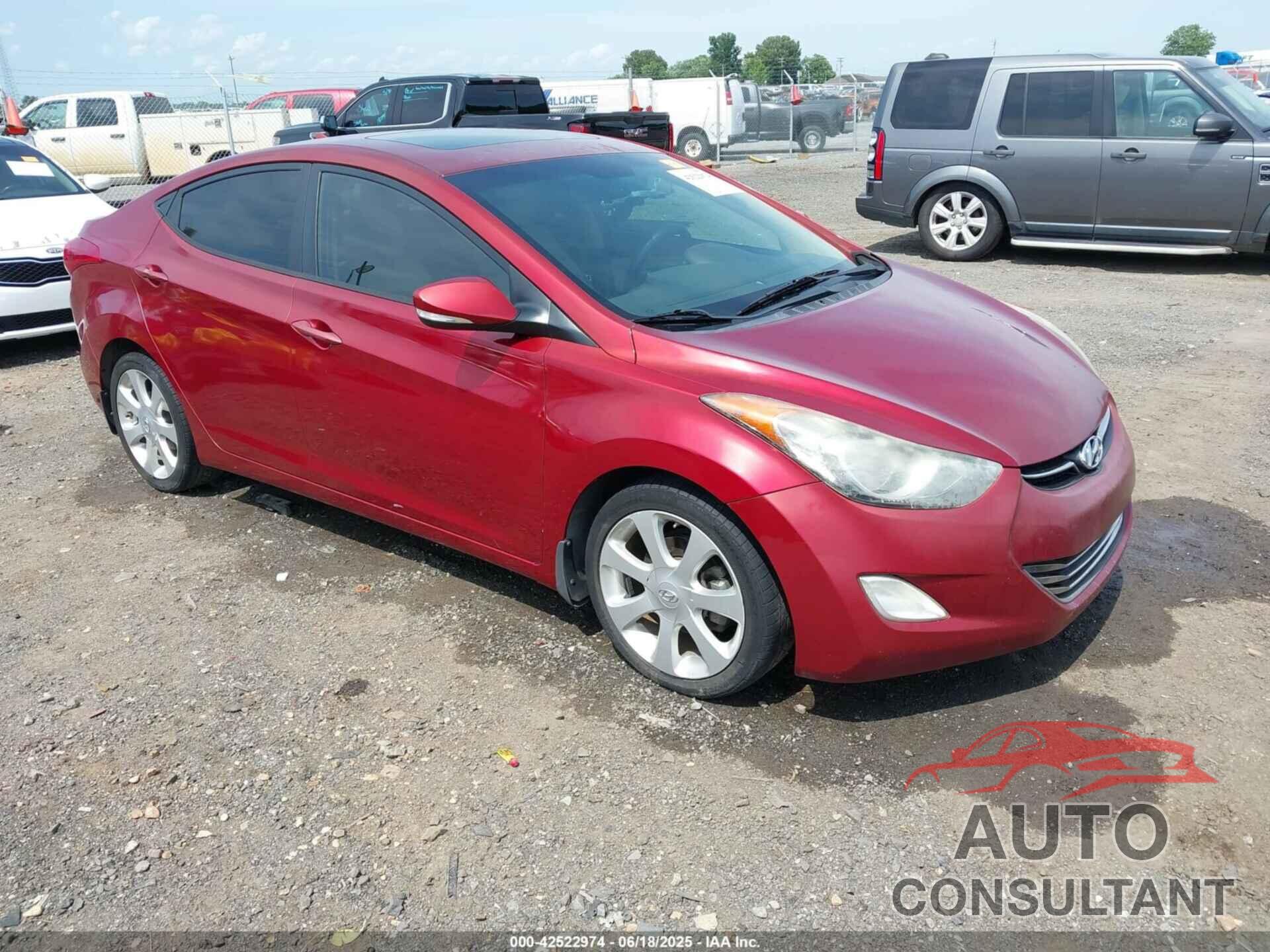 HYUNDAI ELANTRA 2013 - 5NPDH4AEXDH230875
