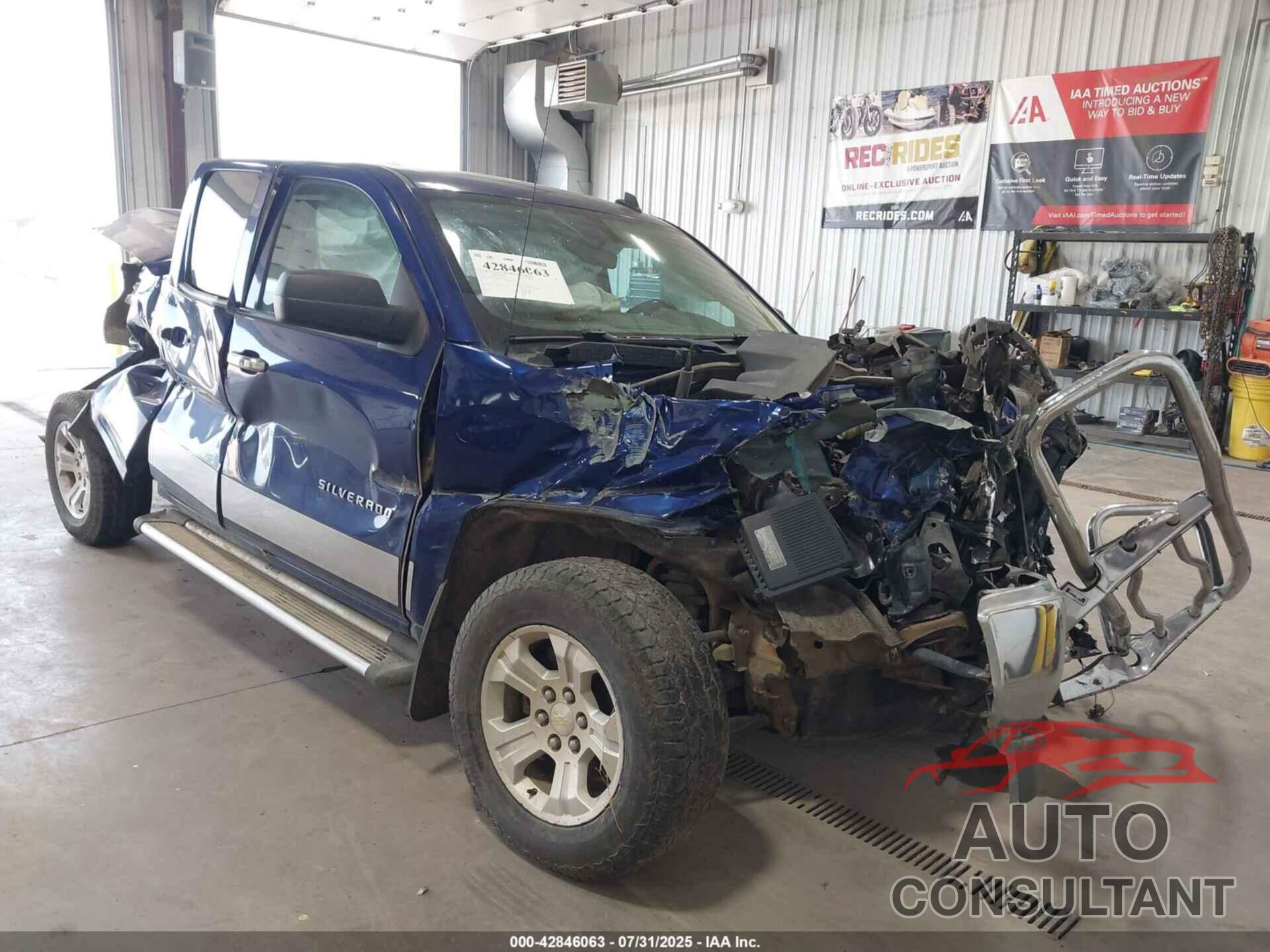 CHEVROLET SILVERADO 1500 2014 - 1GCVKREH5EZ125131