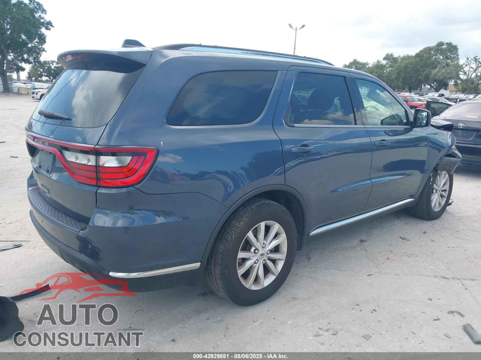 DODGE DURANGO 2021 - 1C4RDHAG4MC519031