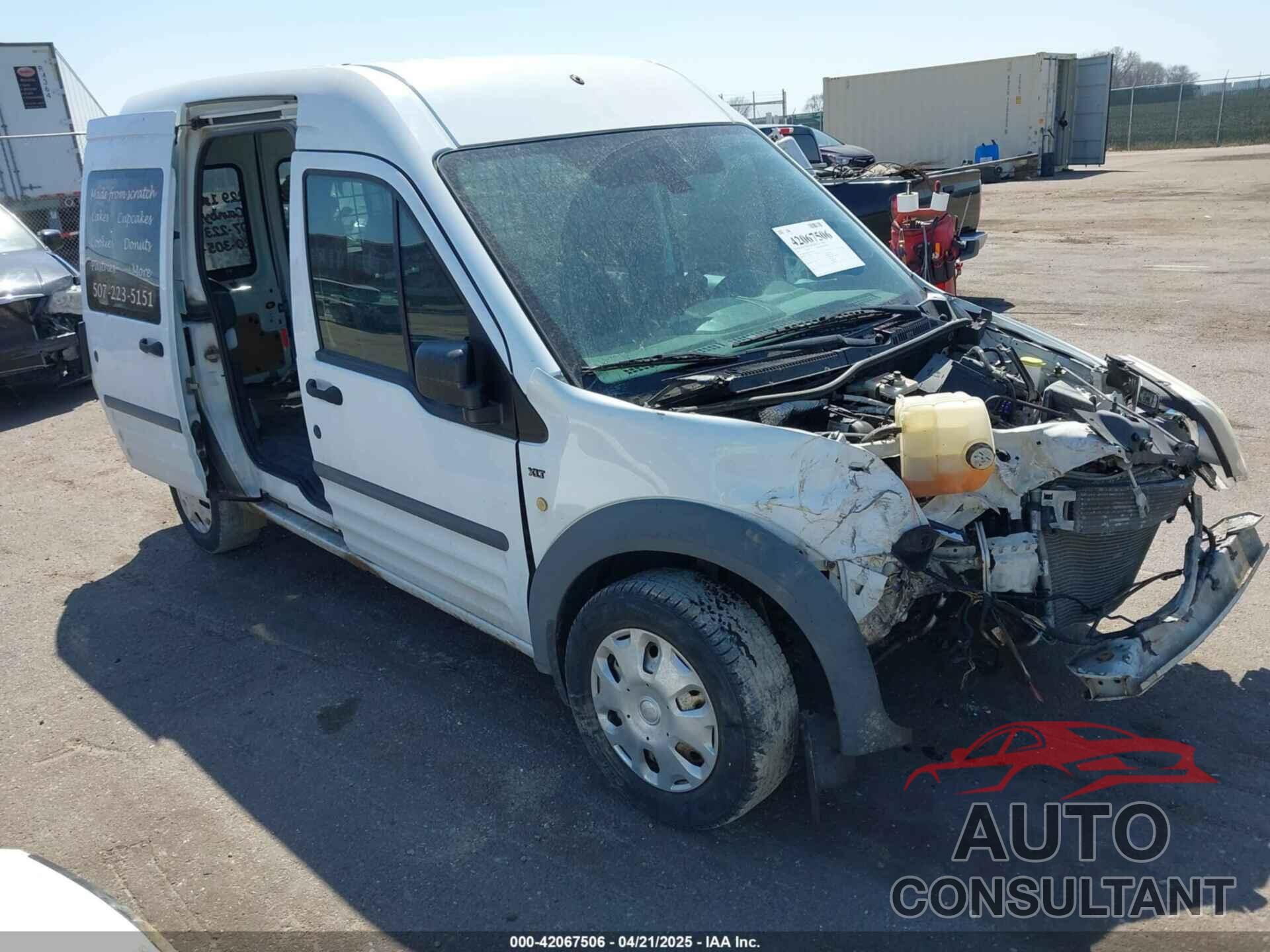 FORD TRANSIT CONNECT 2012 - NM0LS6BN4CT078293