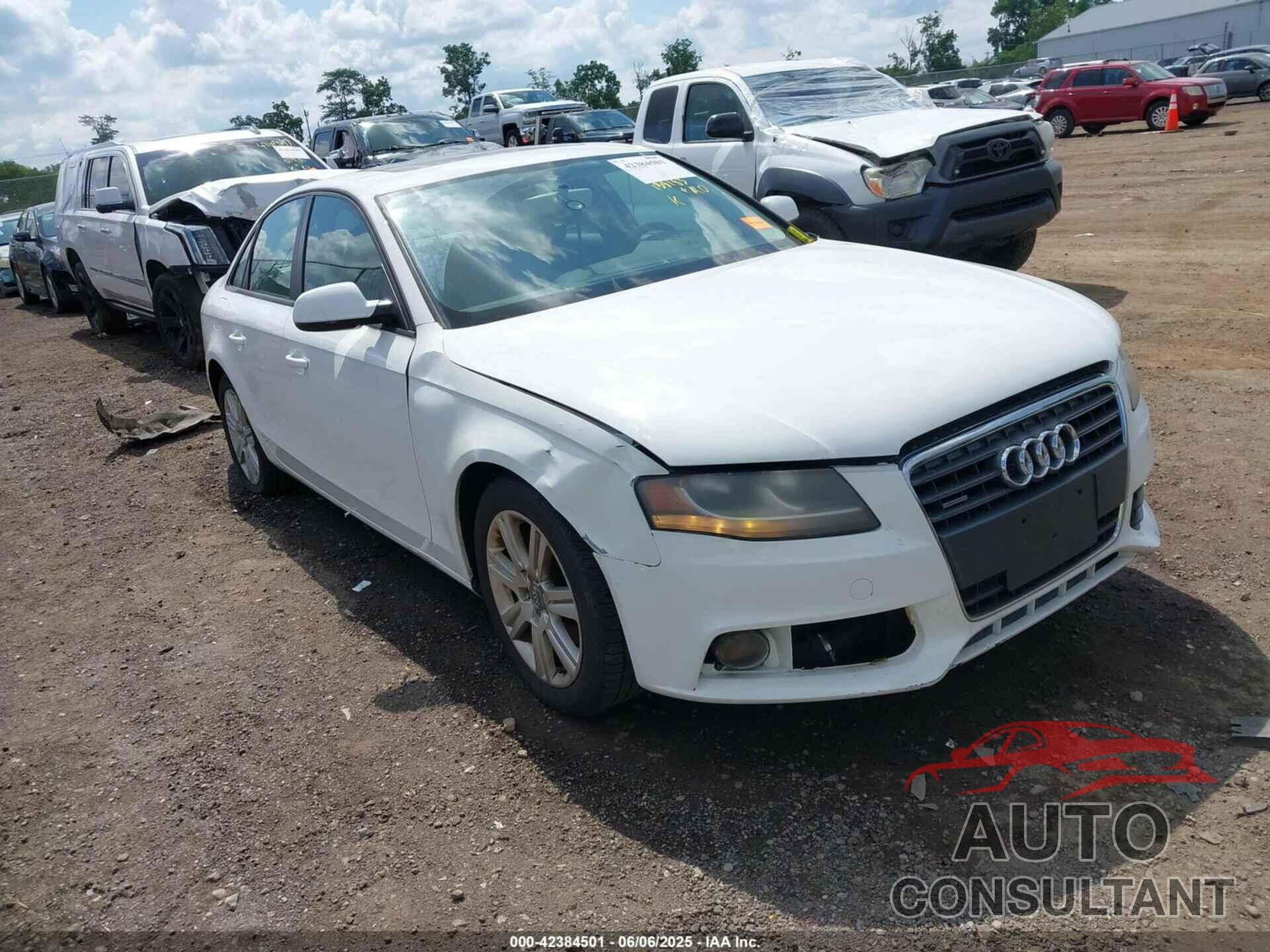 AUDI A4 2010 - WAUBFAFL3AN062072