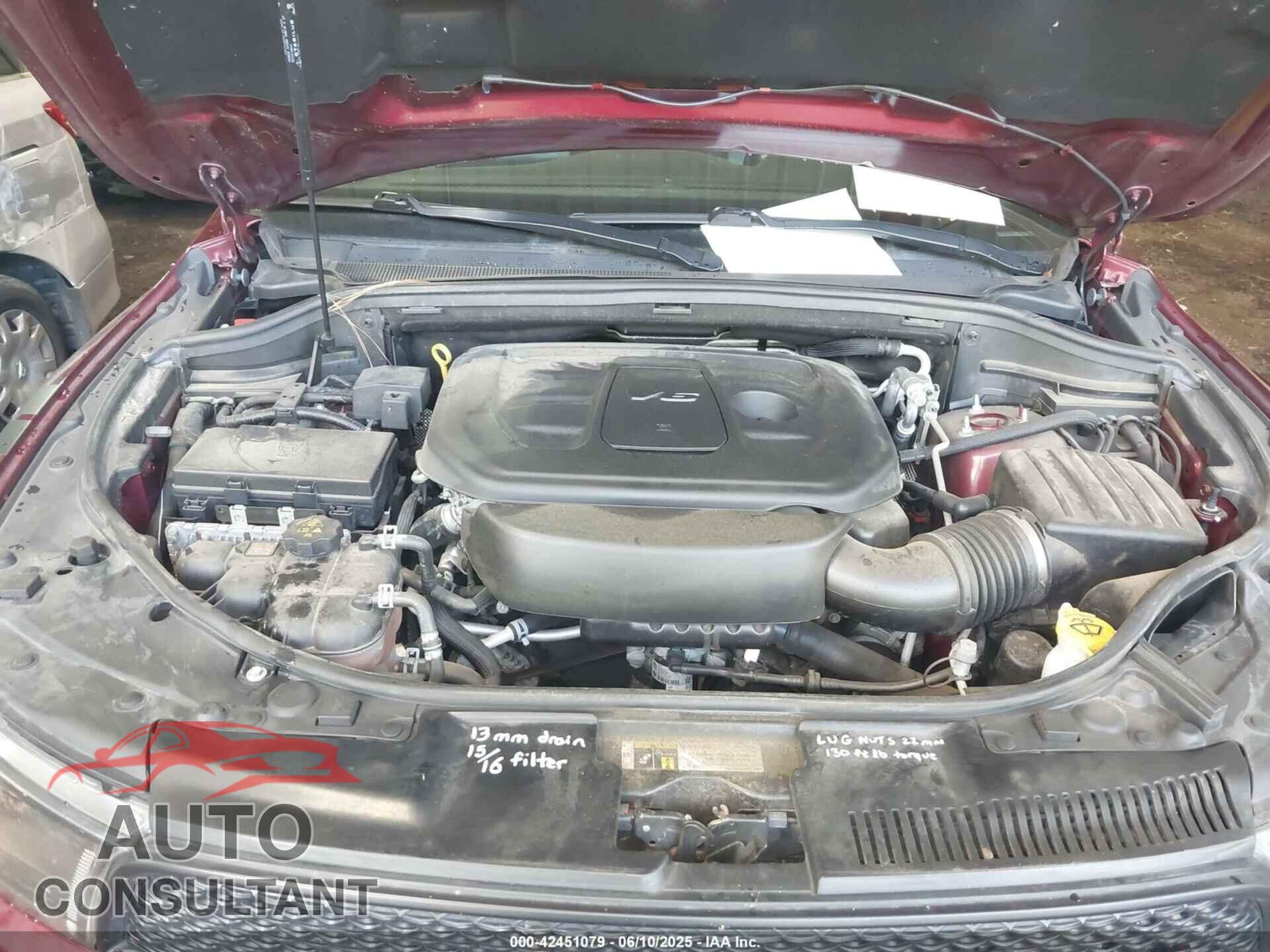 DODGE DURANGO 2020 - 1C4RDJDG2LC224012