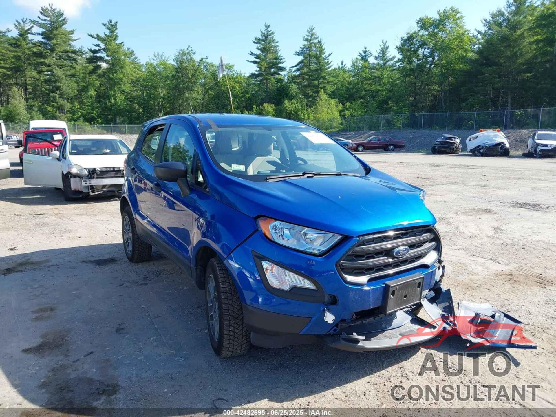FORD ECOSPORT 2021 - MAJ6S3FL4MC419759