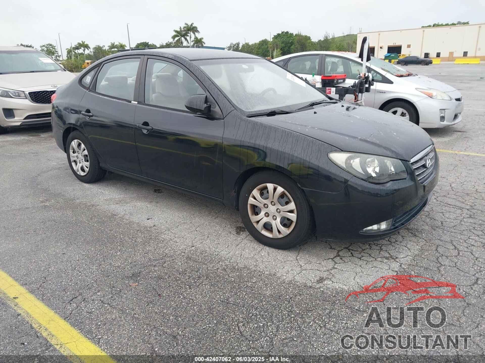 HYUNDAI ELANTRA 2009 - KMHDU46D69U701067