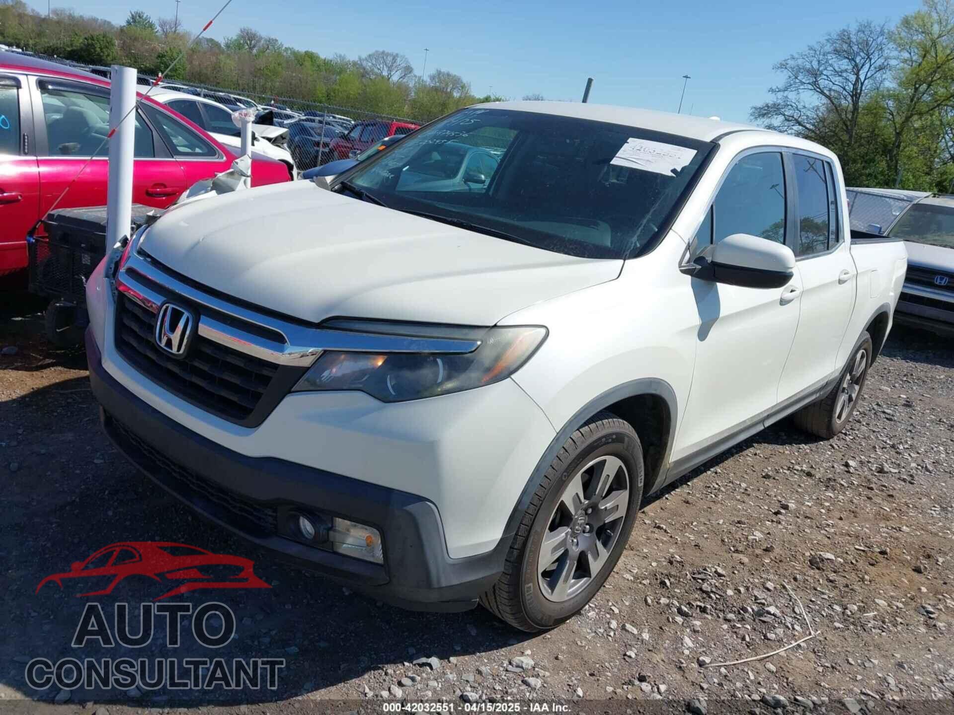 HONDA RIDGELINE 2017 - 5FPYK2F55HB002455