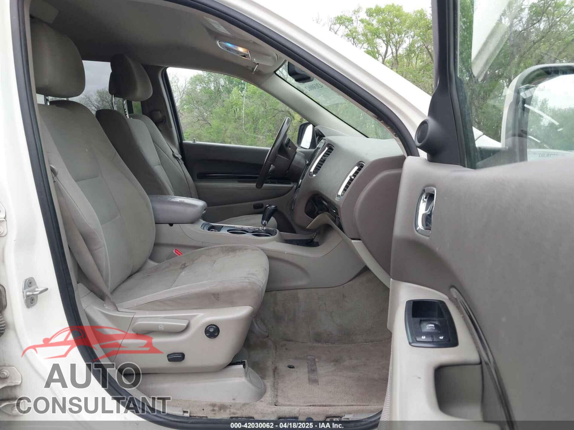 DODGE DURANGO 2012 - 1C4RDJDG1CC205936
