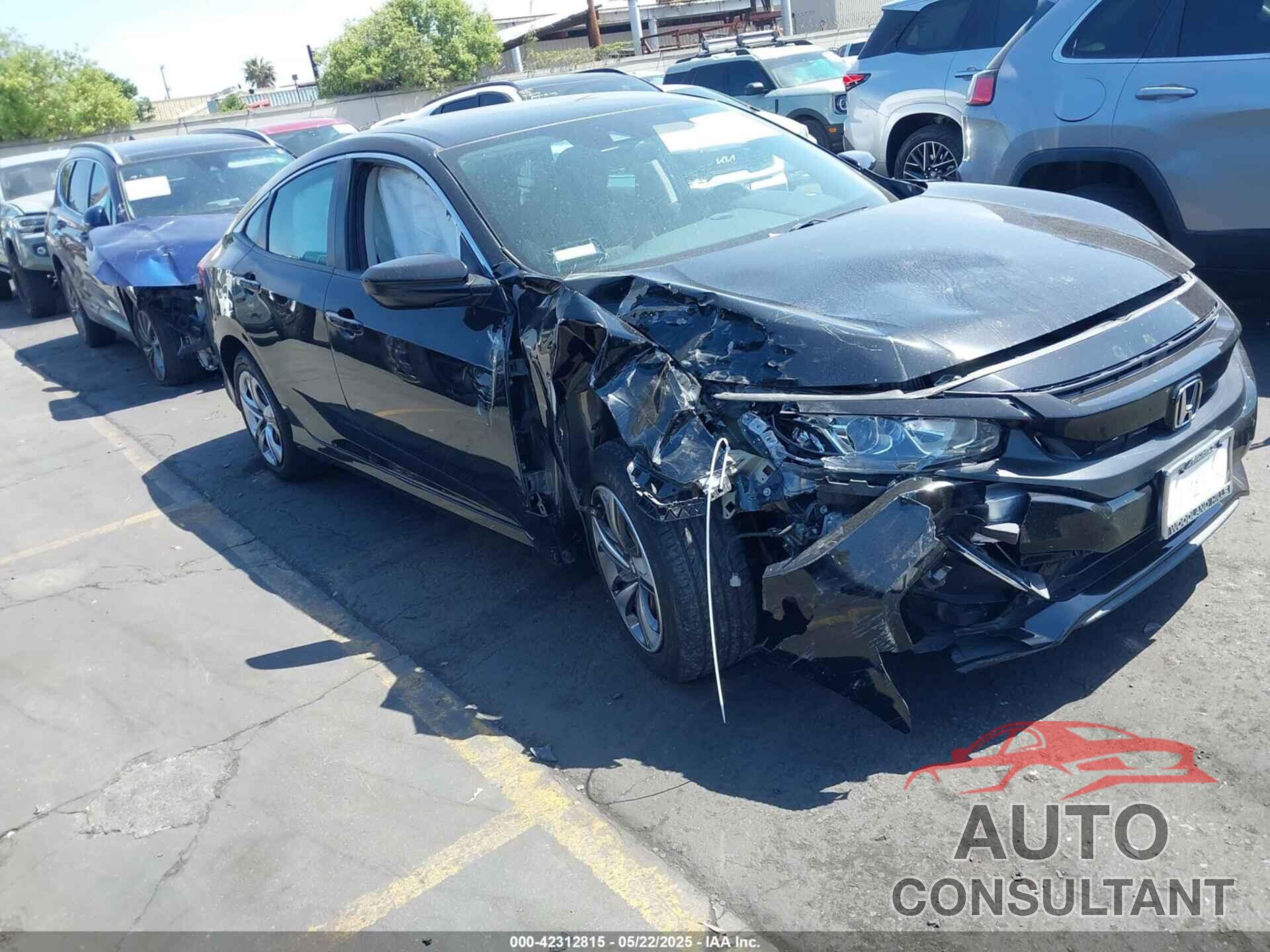 HONDA CIVIC 2020 - 19XFC2F63LE214582
