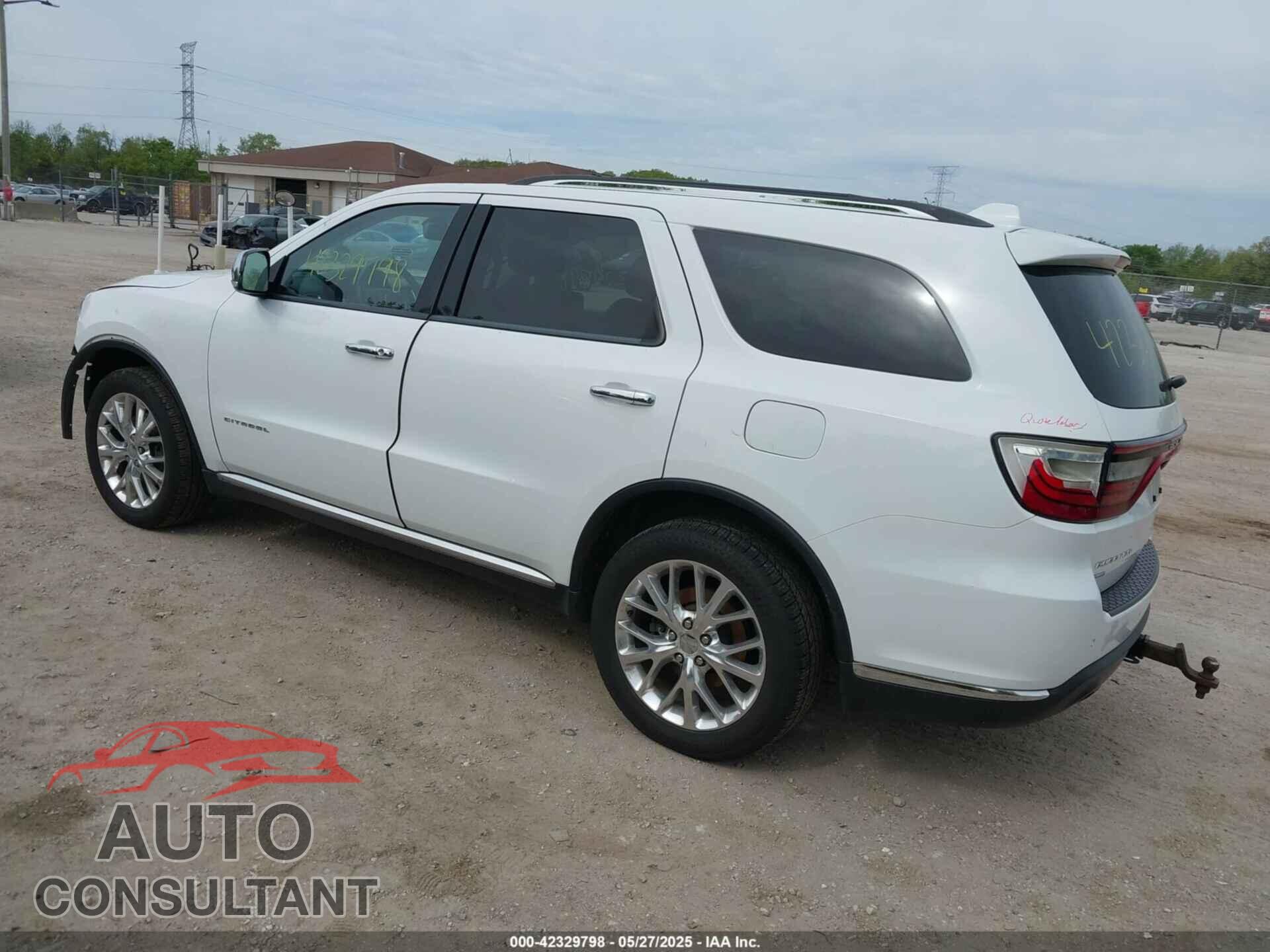 DODGE DURANGO 2015 - 1C4RDJEG6FC947011