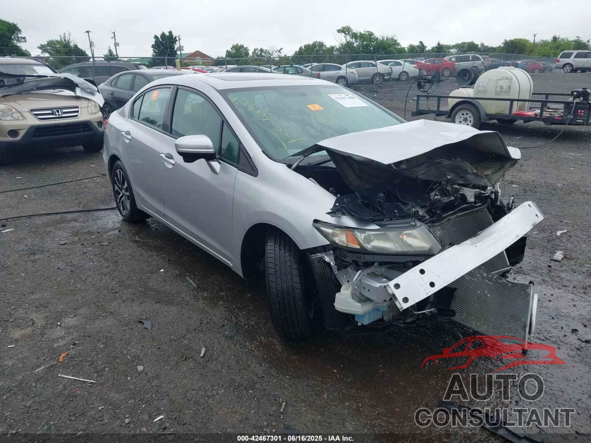 HONDA CIVIC 2015 - 19XFB2F84FE040708
