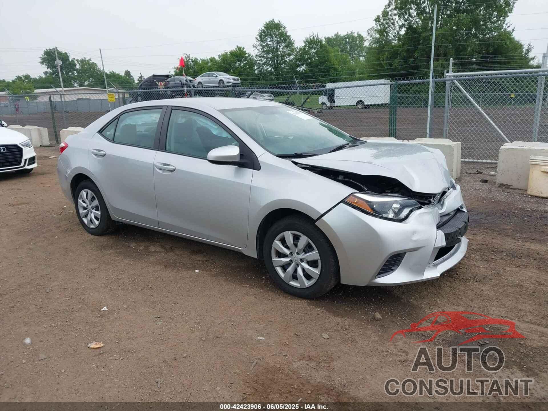 TOYOTA COROLLA 2016 - 5YFBURHE3GP536765