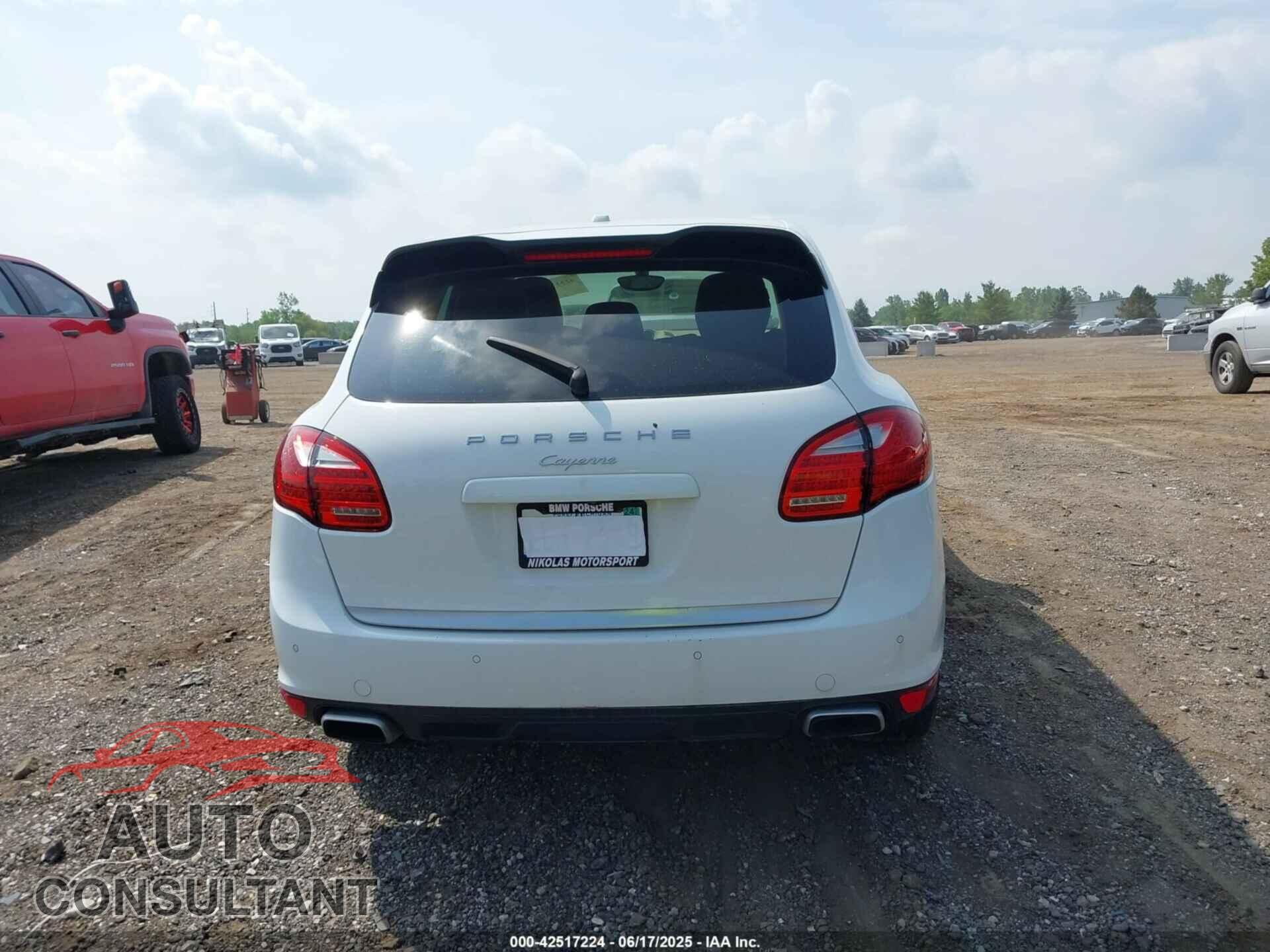 PORSCHE CAYENNE 2013 - WP1AF2A24DLA25338