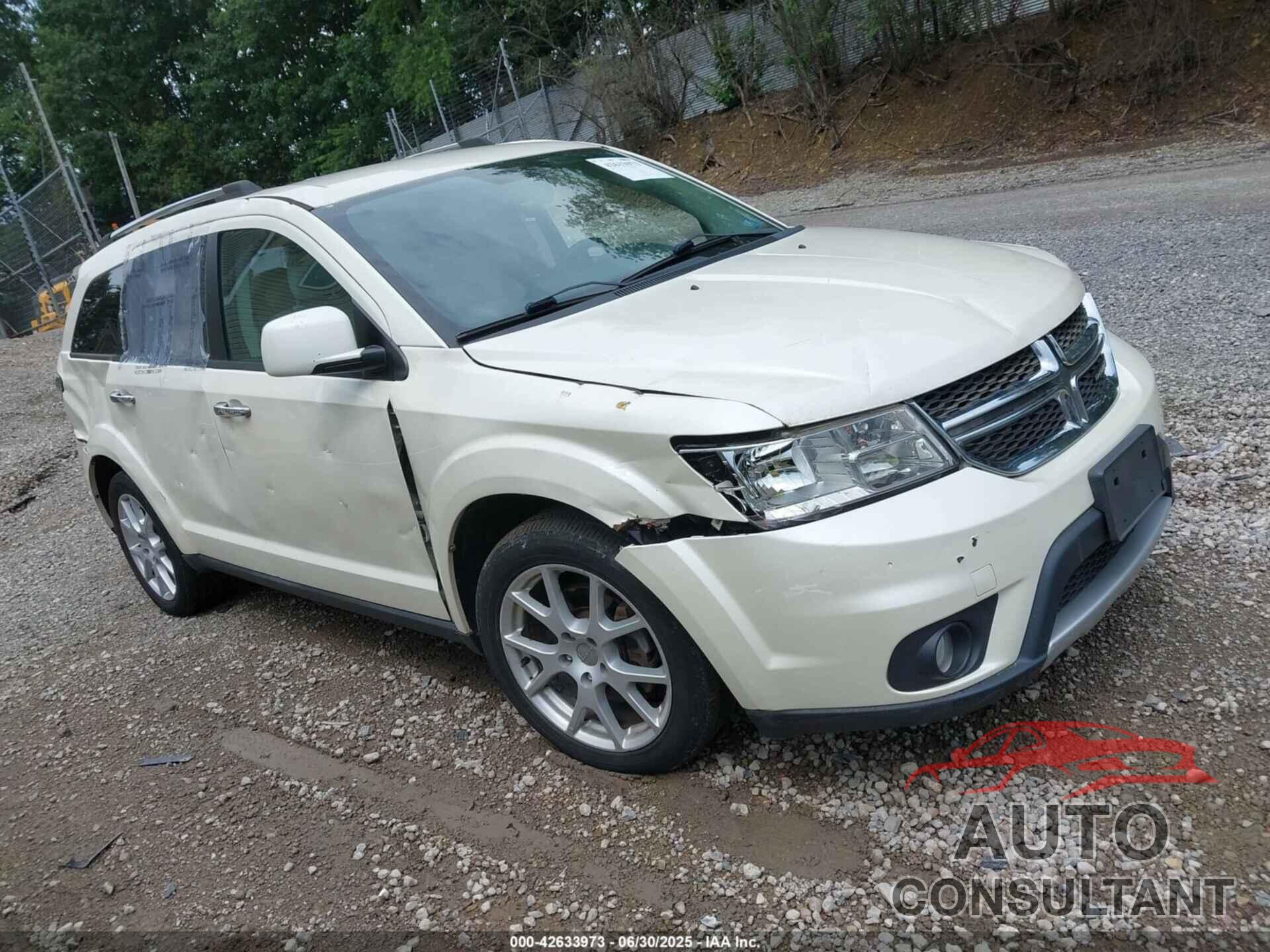 DODGE JOURNEY 2012 - 3C4PDDDG7CT354512