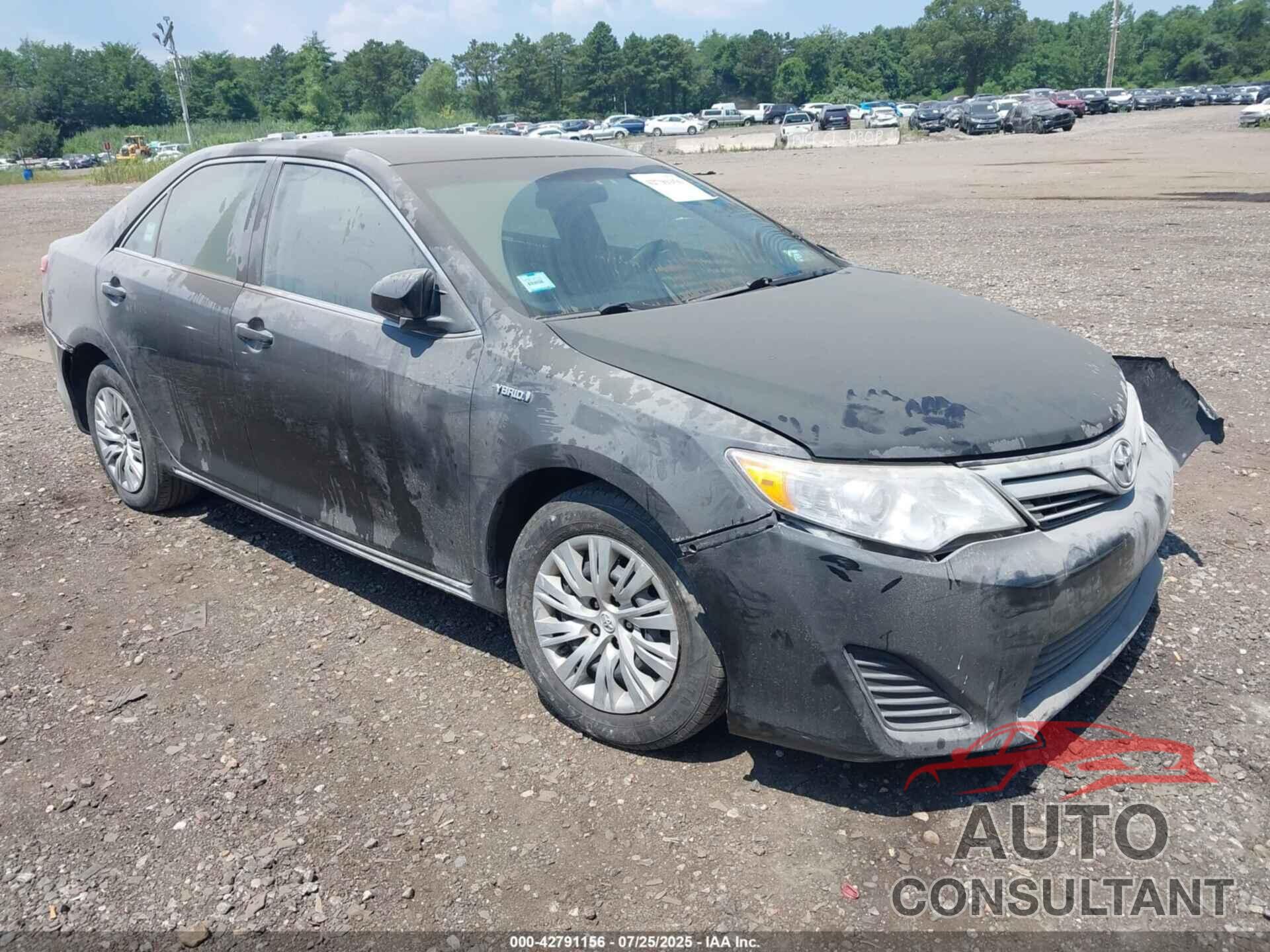 TOYOTA CAMRY HYBRID 2014 - 4T1BD1FK9EU128261