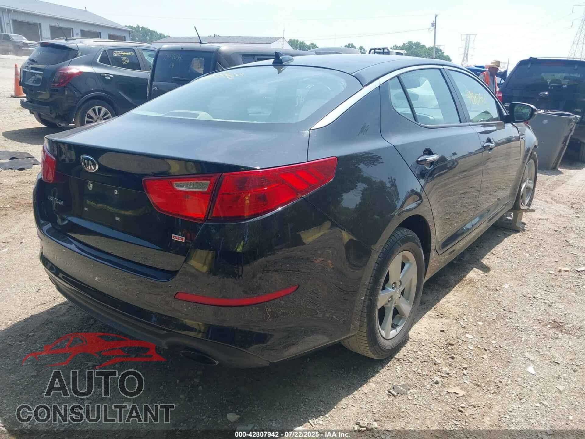 KIA OPTIMA 2014 - 5XXGM4A79EG292985