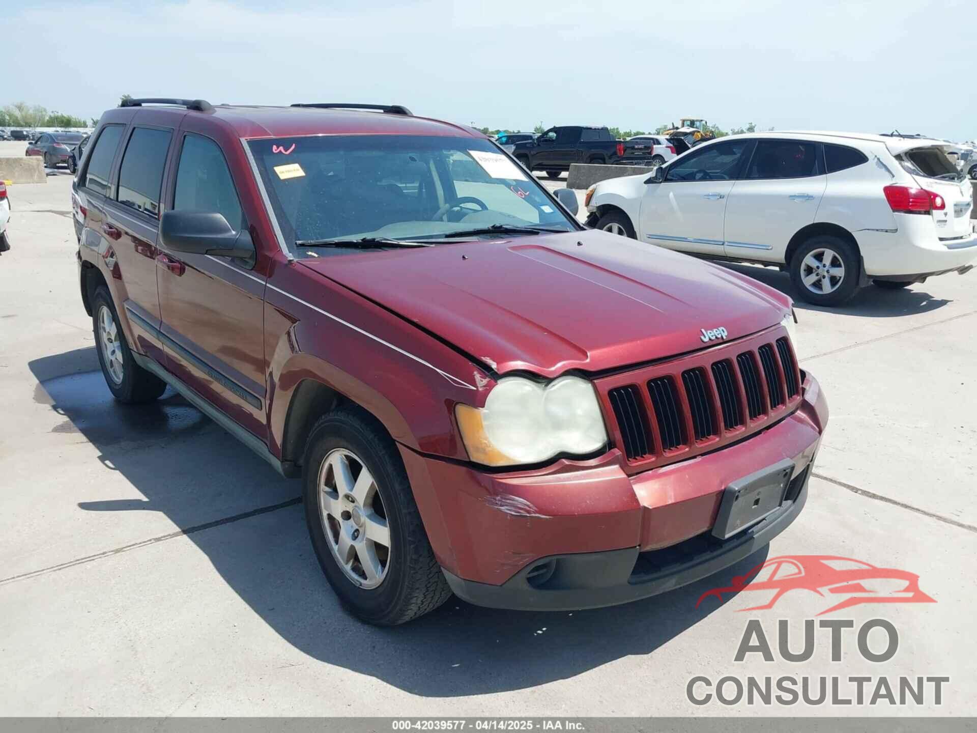JEEP GRAND CHEROKEE 2009 - 1J8GS48K39C521160